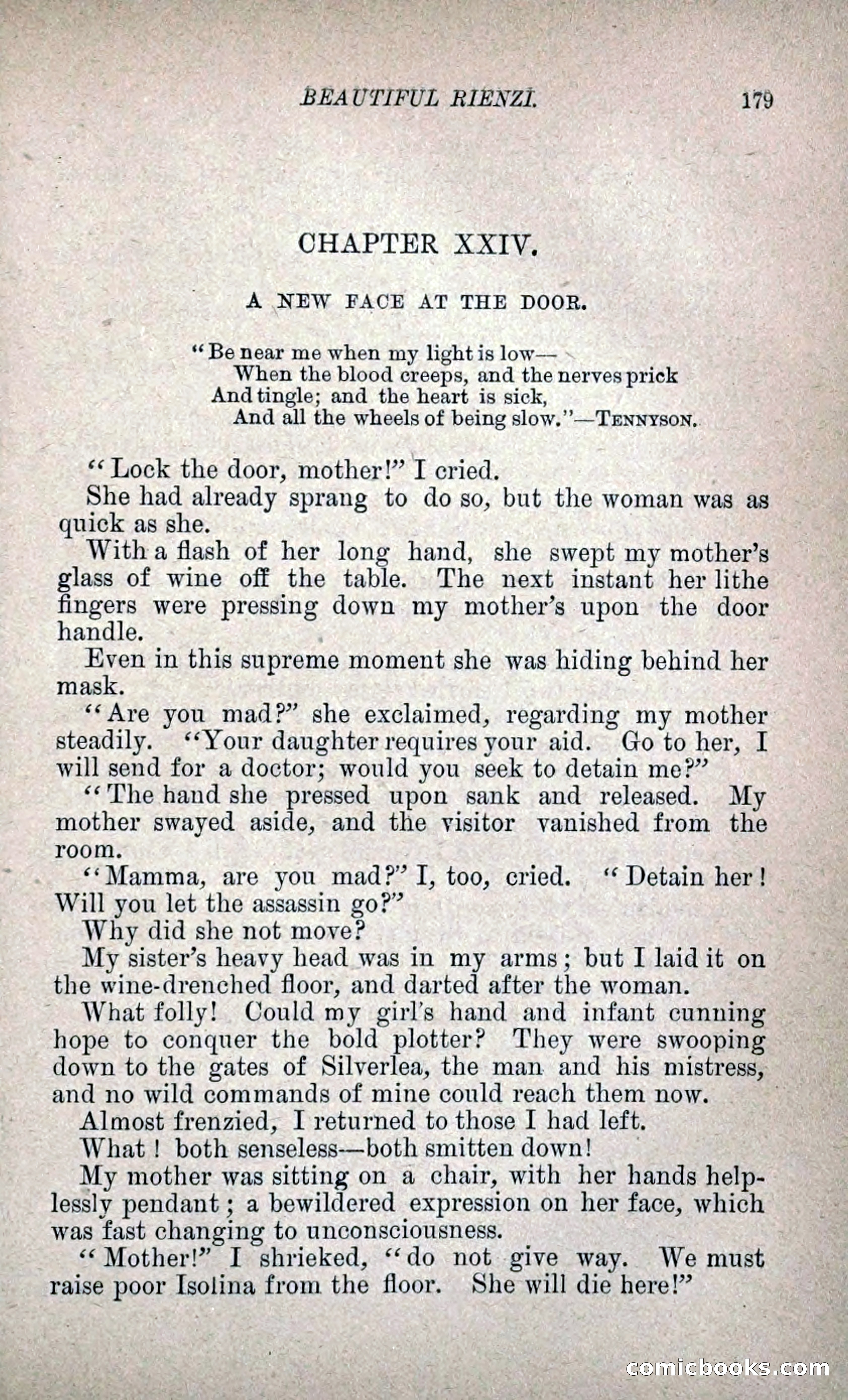 Beautiful Rienzi; or, The Secret Vendetta — page 186 of 299