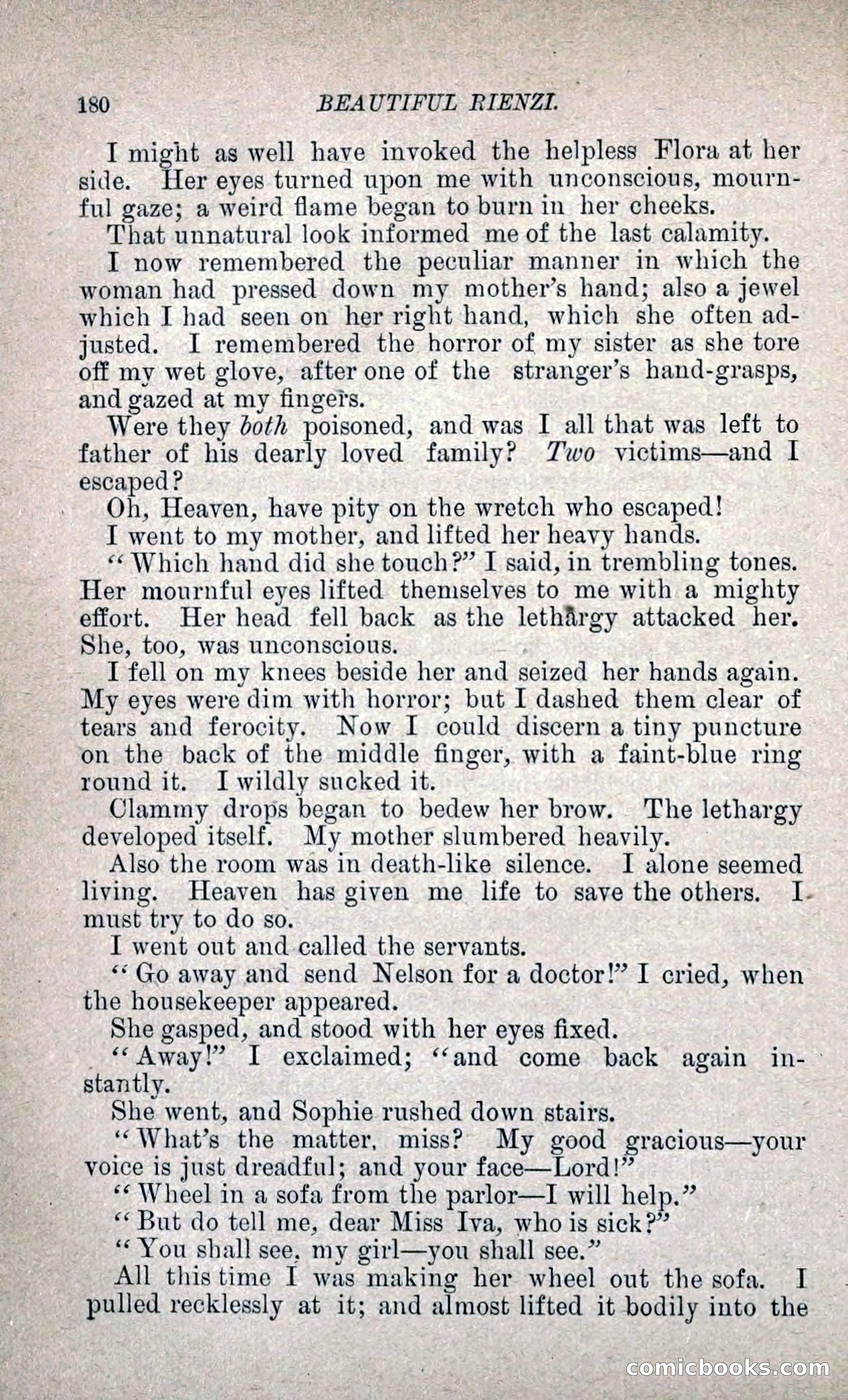 Beautiful Rienzi; or, The Secret Vendetta — page 187 of 299