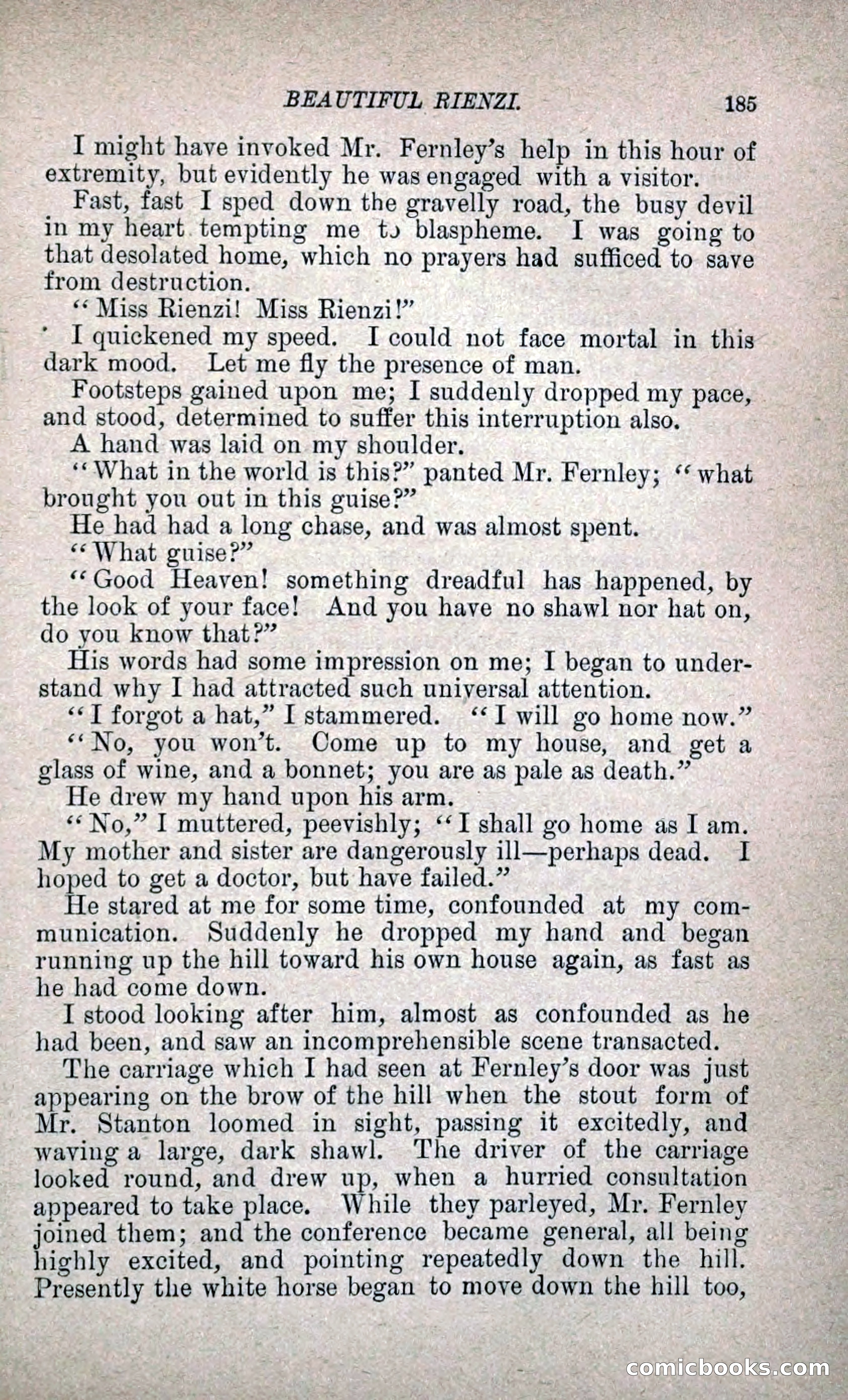 Beautiful Rienzi; or, The Secret Vendetta — page 192 of 299
