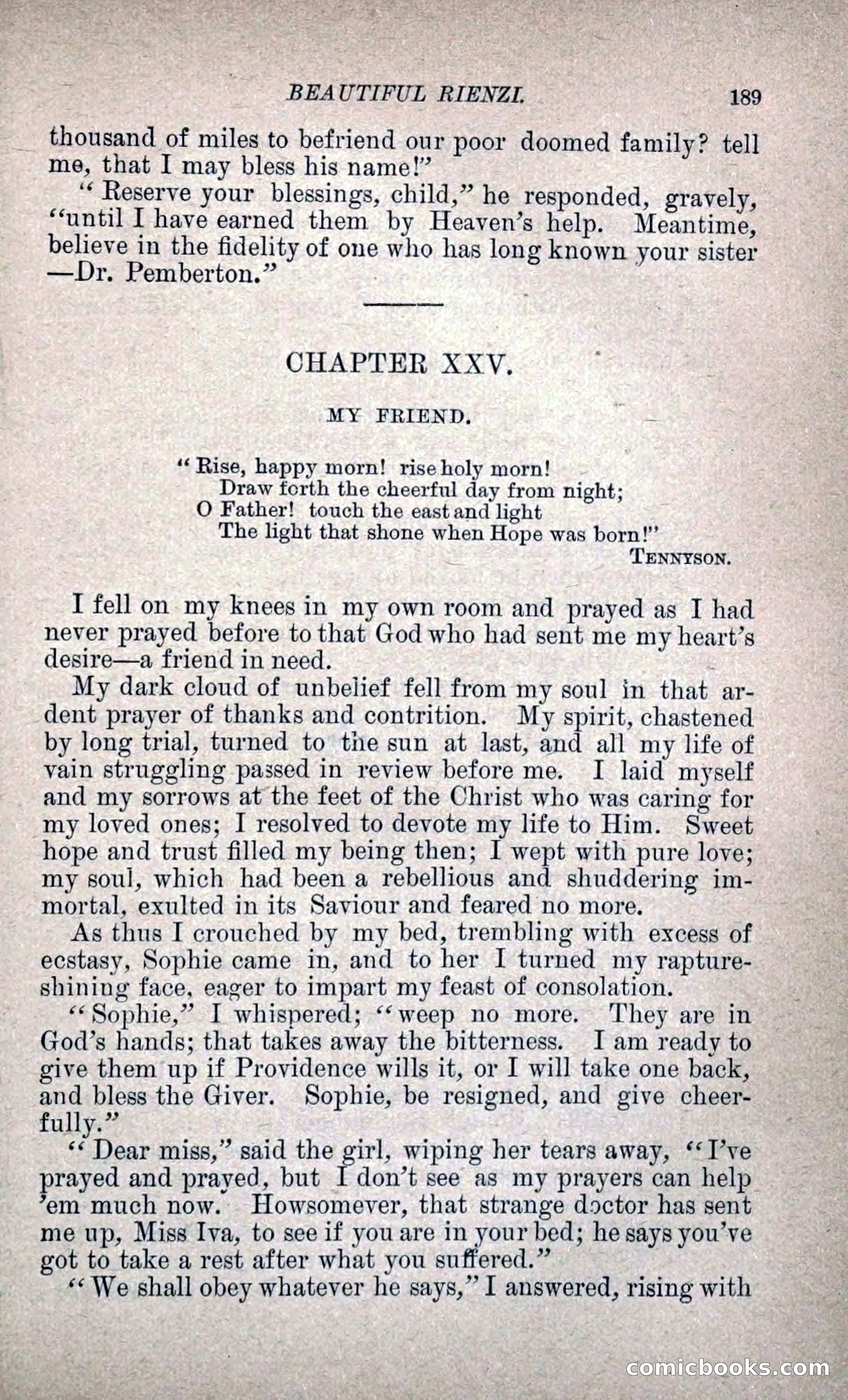 Beautiful Rienzi; or, The Secret Vendetta — page 196 of 299