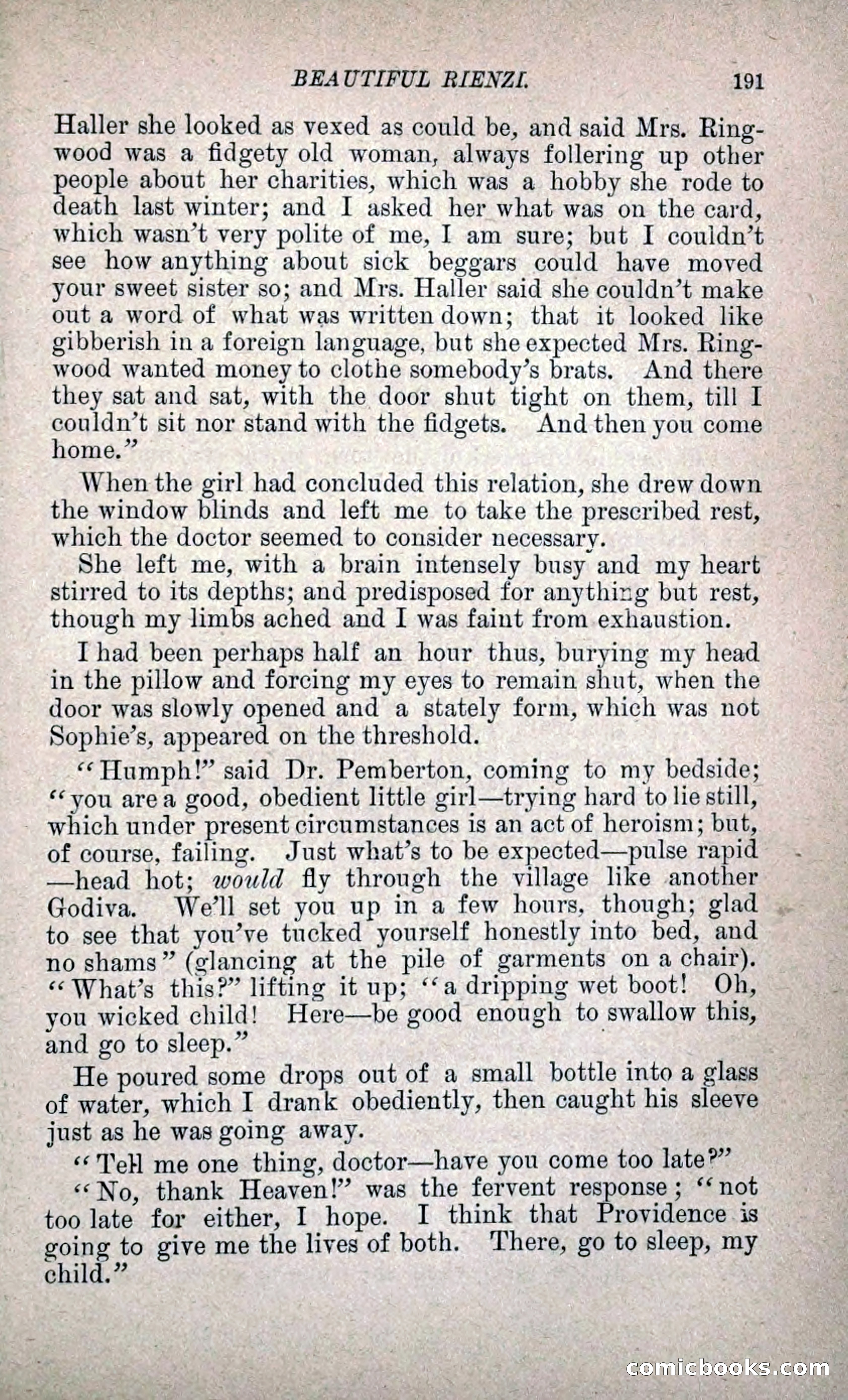Beautiful Rienzi; or, The Secret Vendetta — page 198 of 299