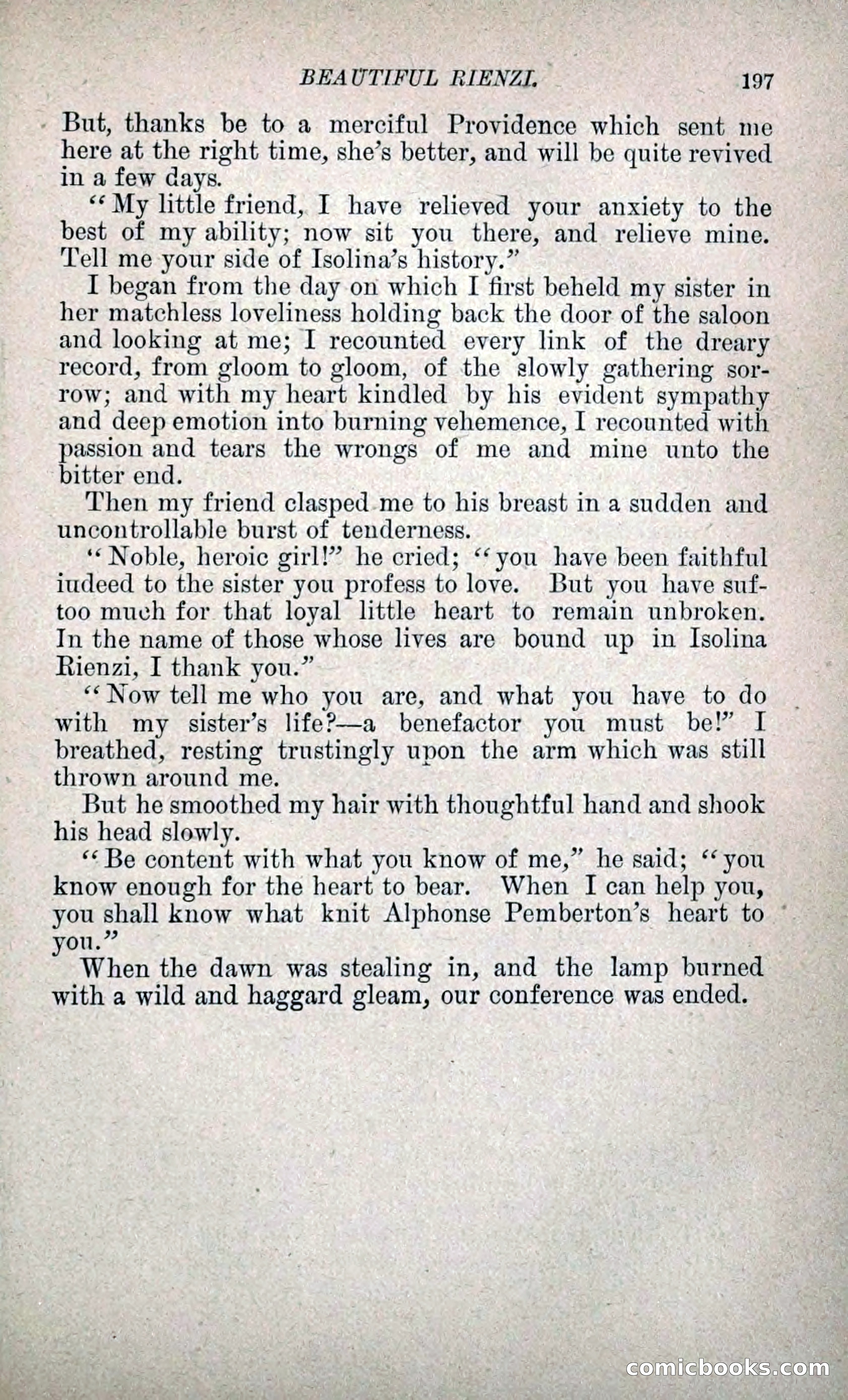 Beautiful Rienzi; or, The Secret Vendetta — page 204 of 299