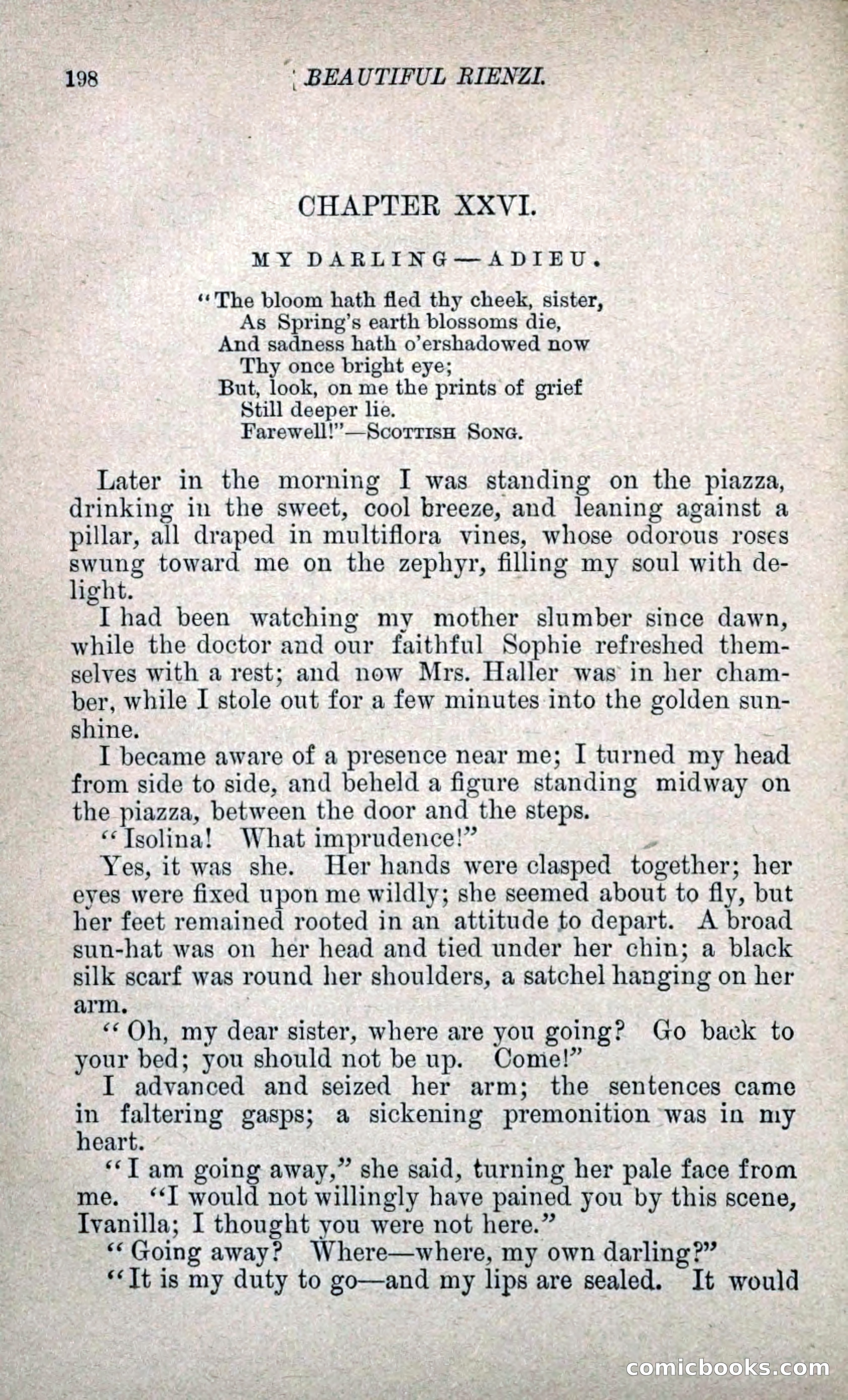 Beautiful Rienzi; or, The Secret Vendetta — page 205 of 299