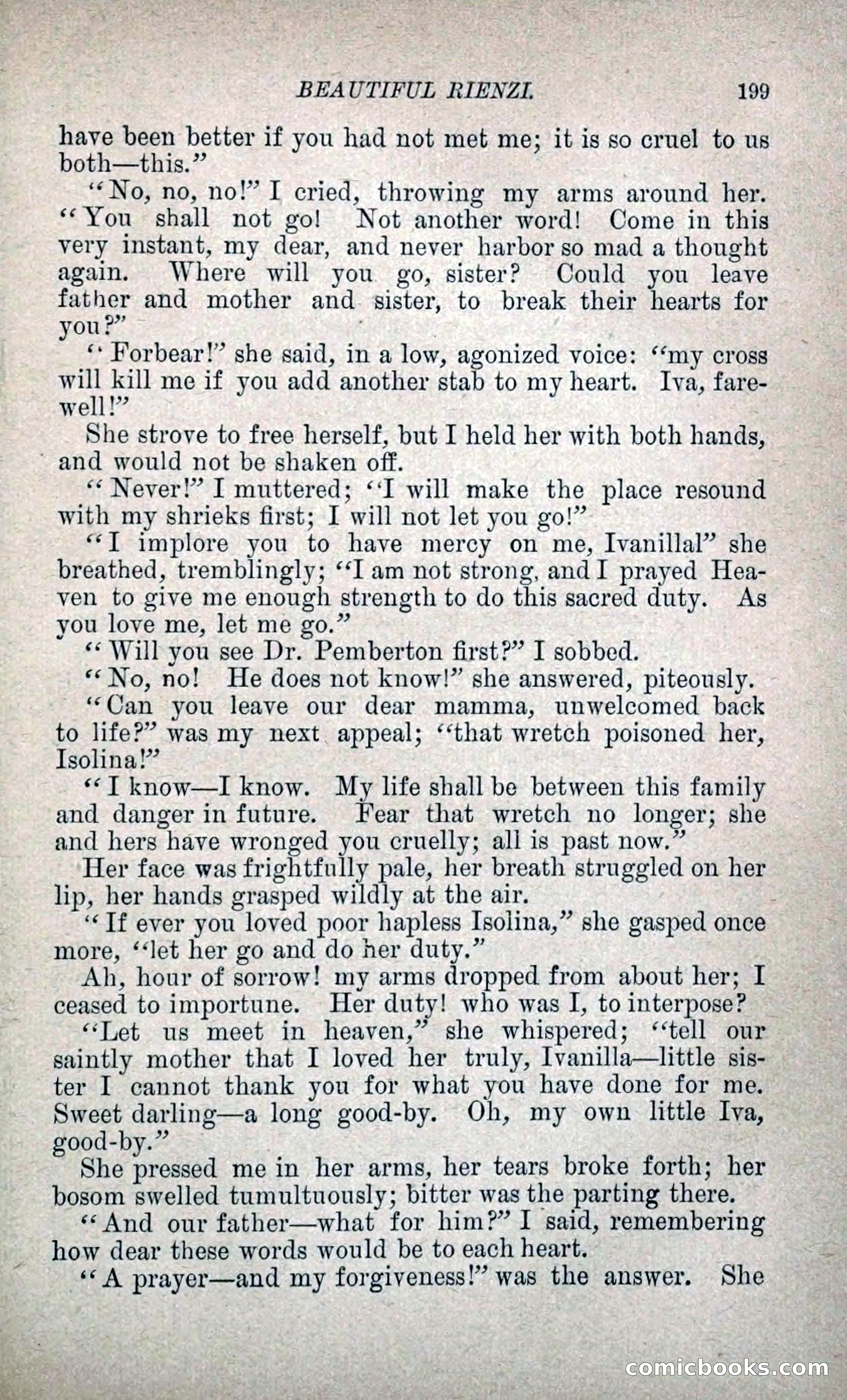 Beautiful Rienzi; or, The Secret Vendetta — page 206 of 299