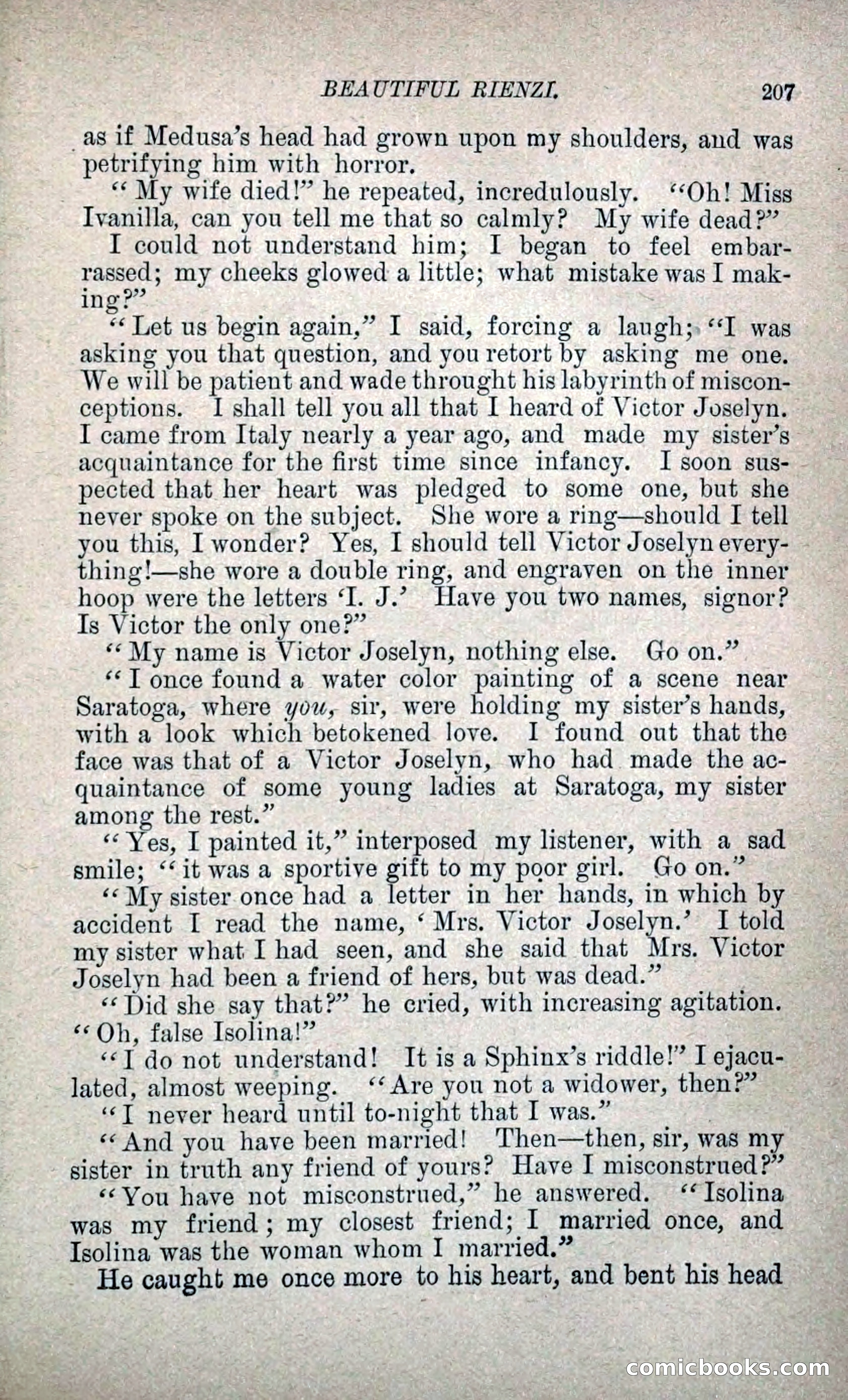 Beautiful Rienzi; or, The Secret Vendetta — page 214 of 299