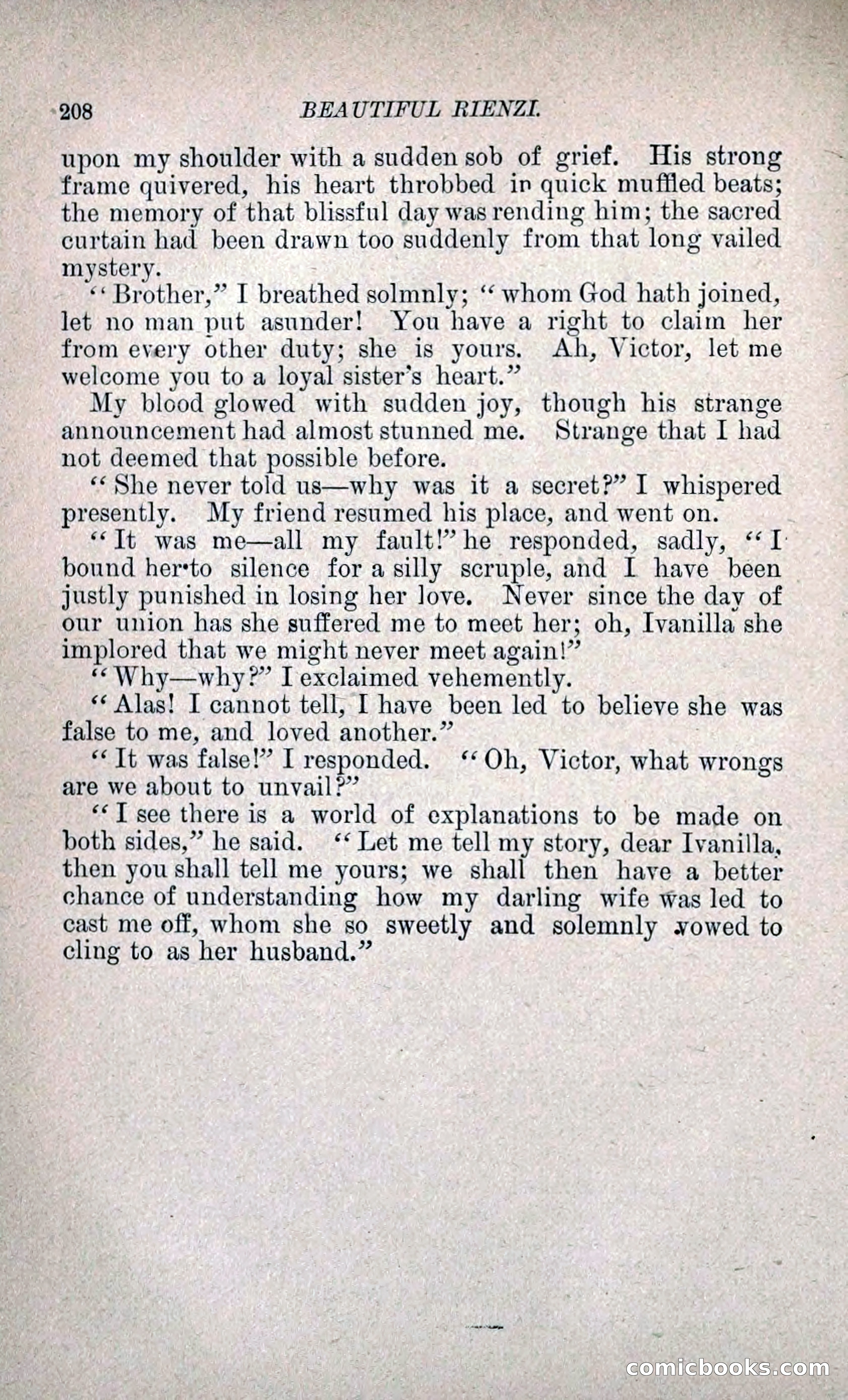 Beautiful Rienzi; or, The Secret Vendetta — page 215 of 299