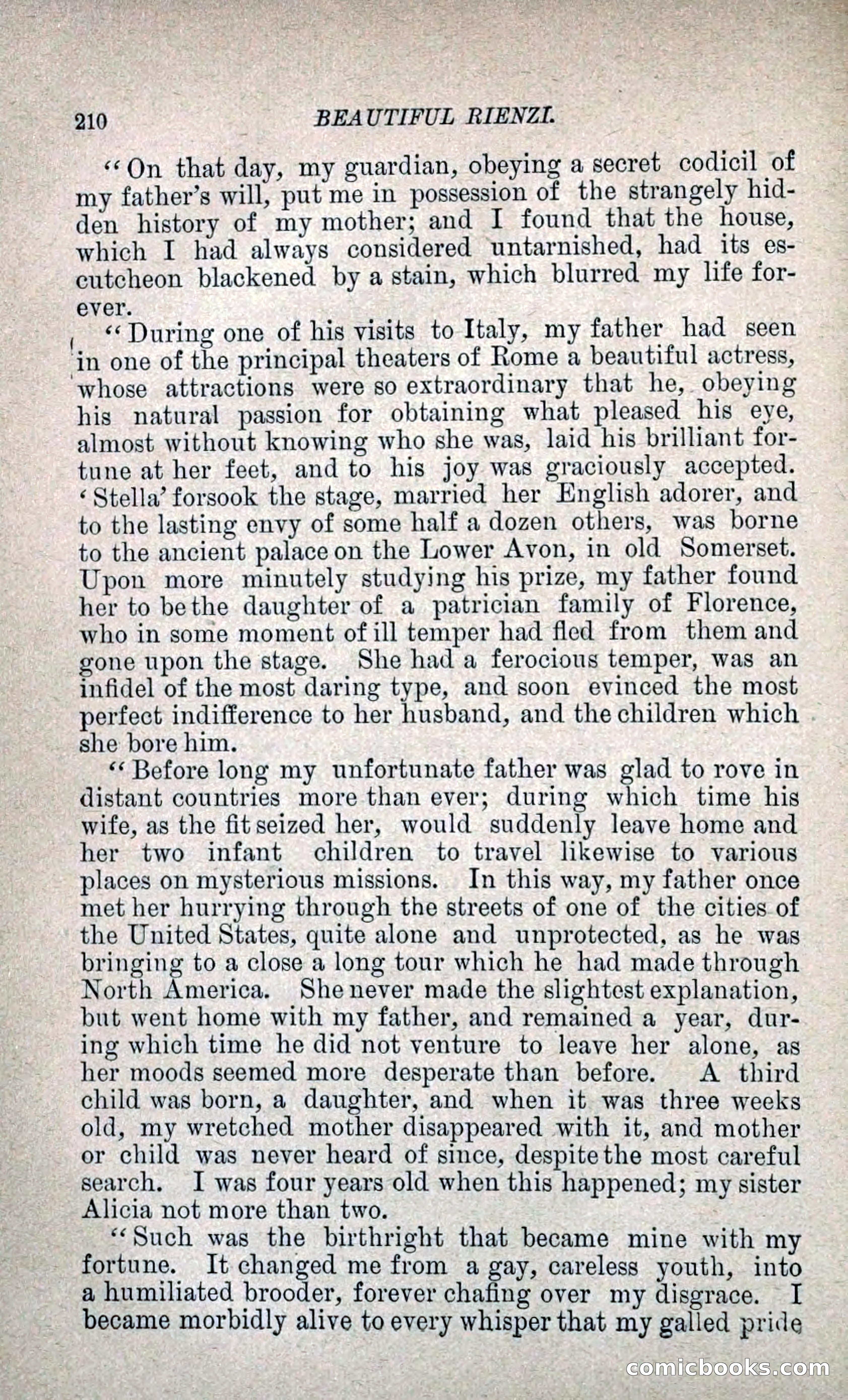 Beautiful Rienzi; or, The Secret Vendetta — page 217 of 299