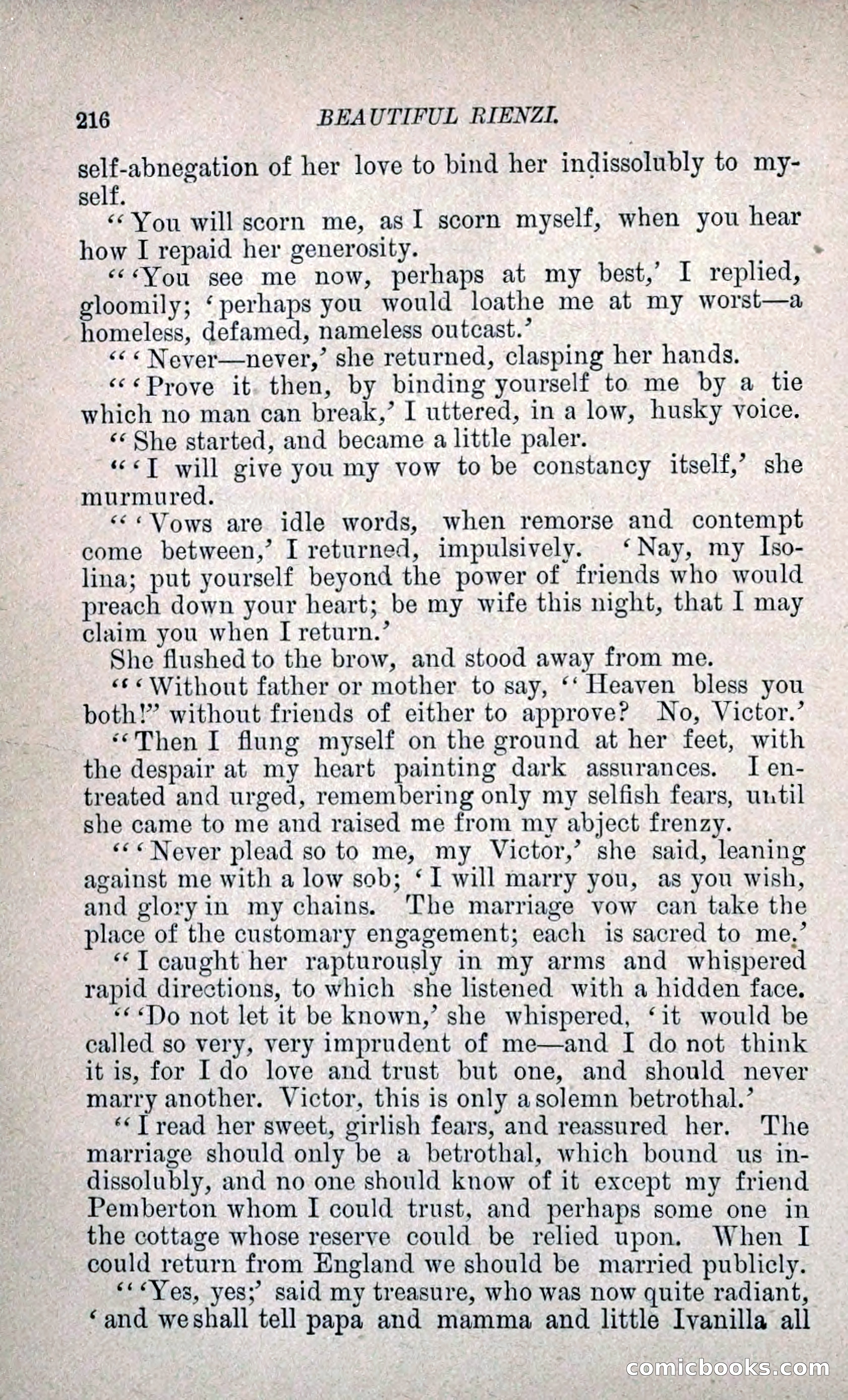 Beautiful Rienzi; or, The Secret Vendetta — page 223 of 299