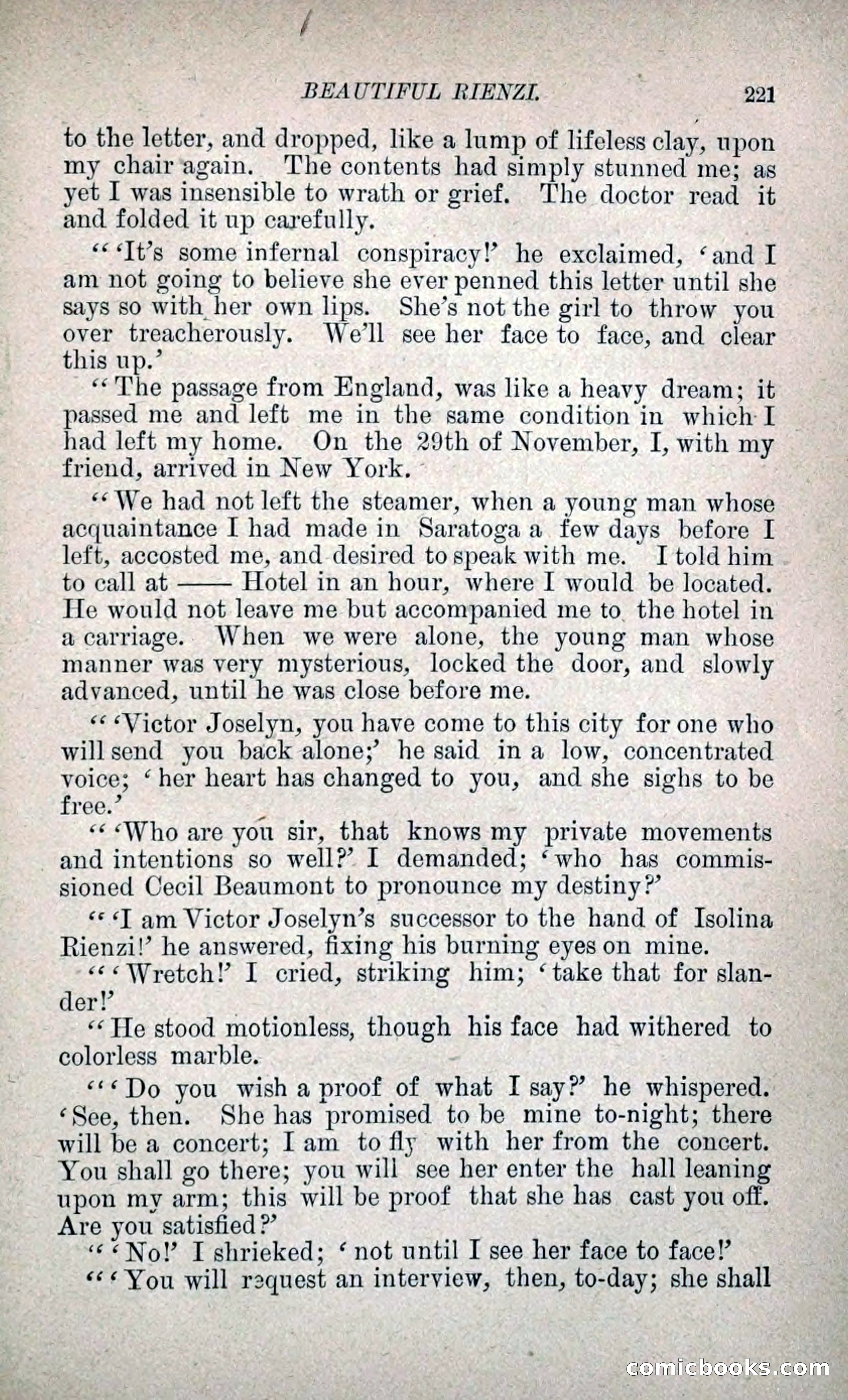 Beautiful Rienzi; or, The Secret Vendetta — page 228 of 299