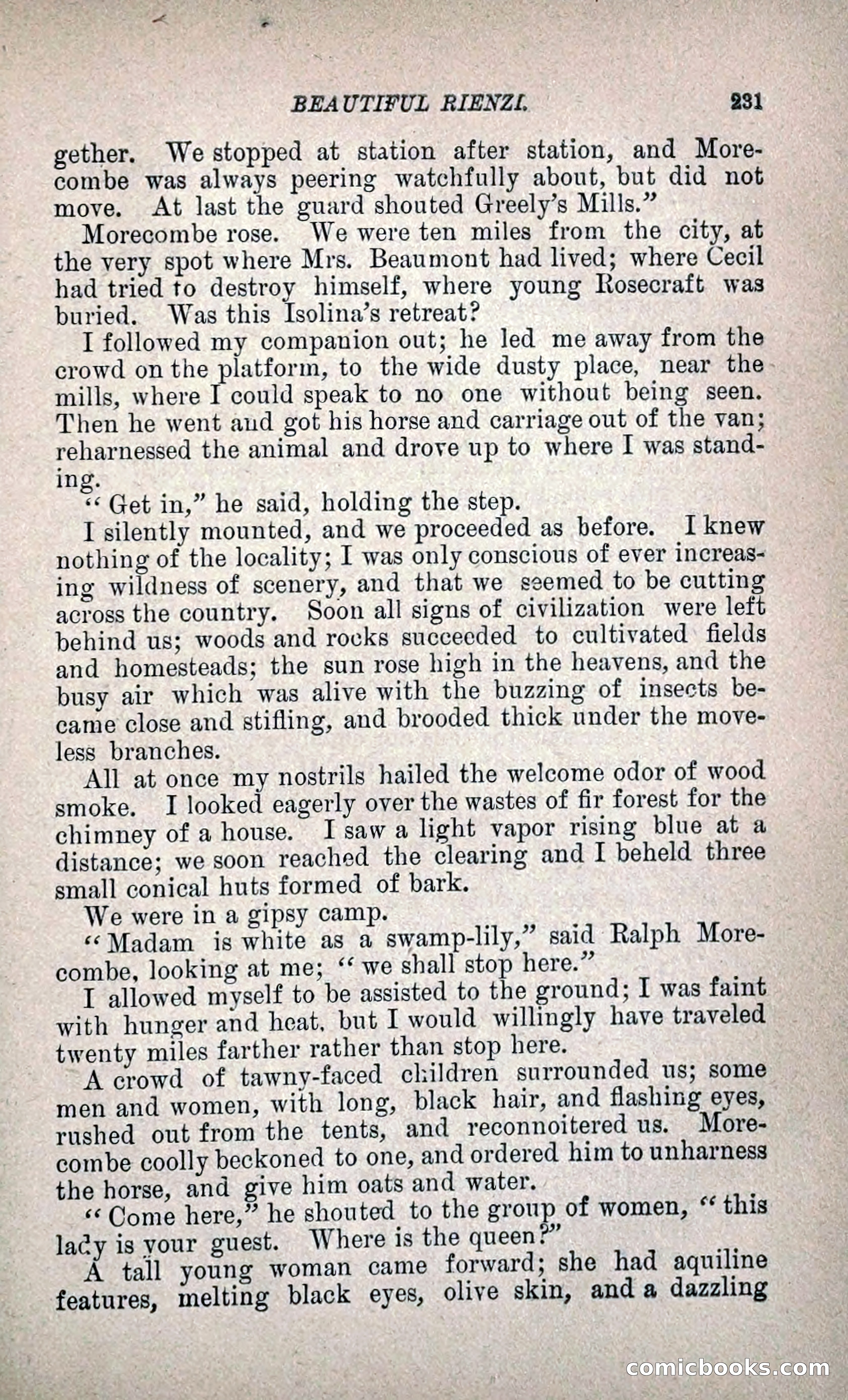 Beautiful Rienzi; or, The Secret Vendetta — page 238 of 299