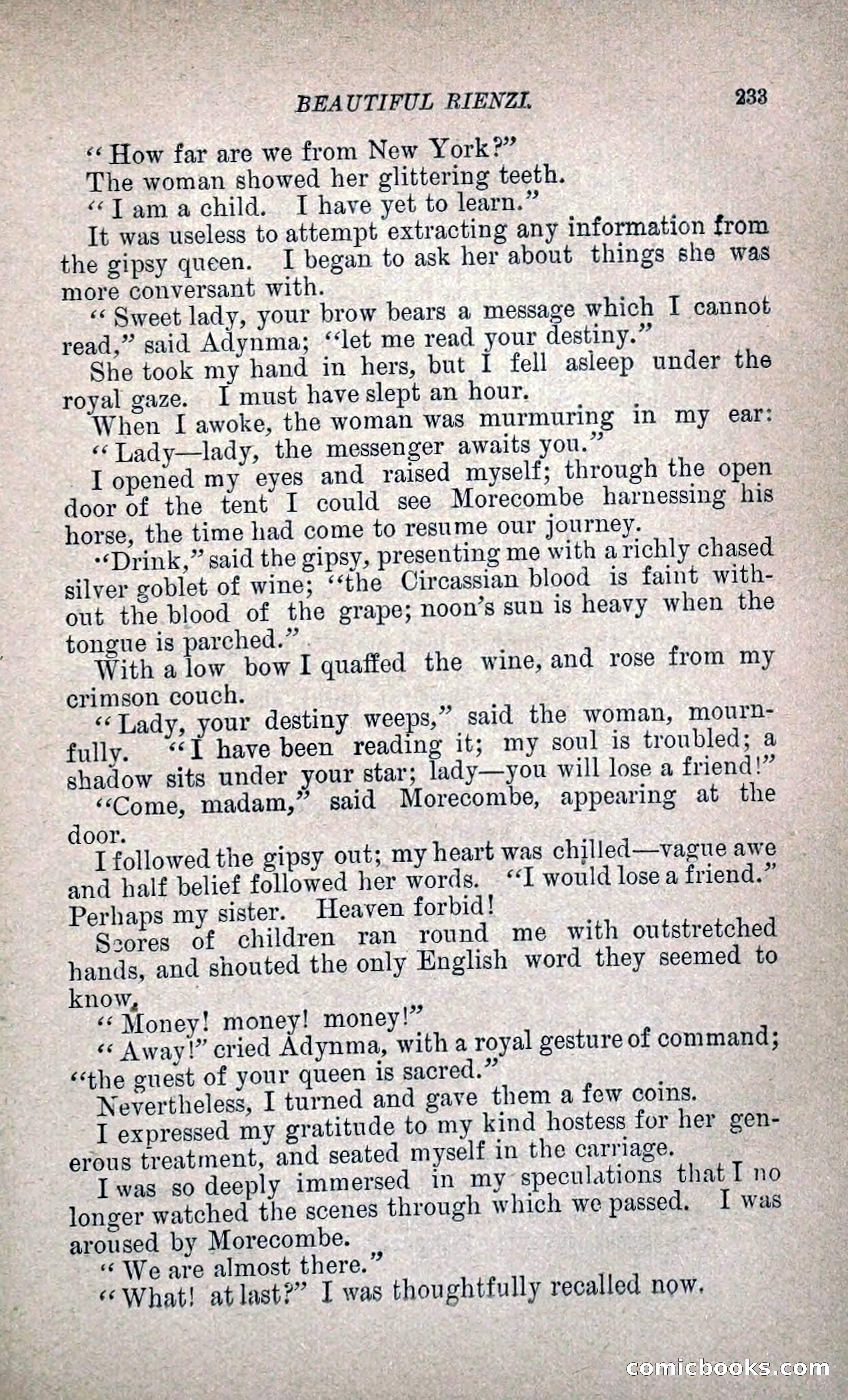 Beautiful Rienzi; or, The Secret Vendetta — page 240 of 299