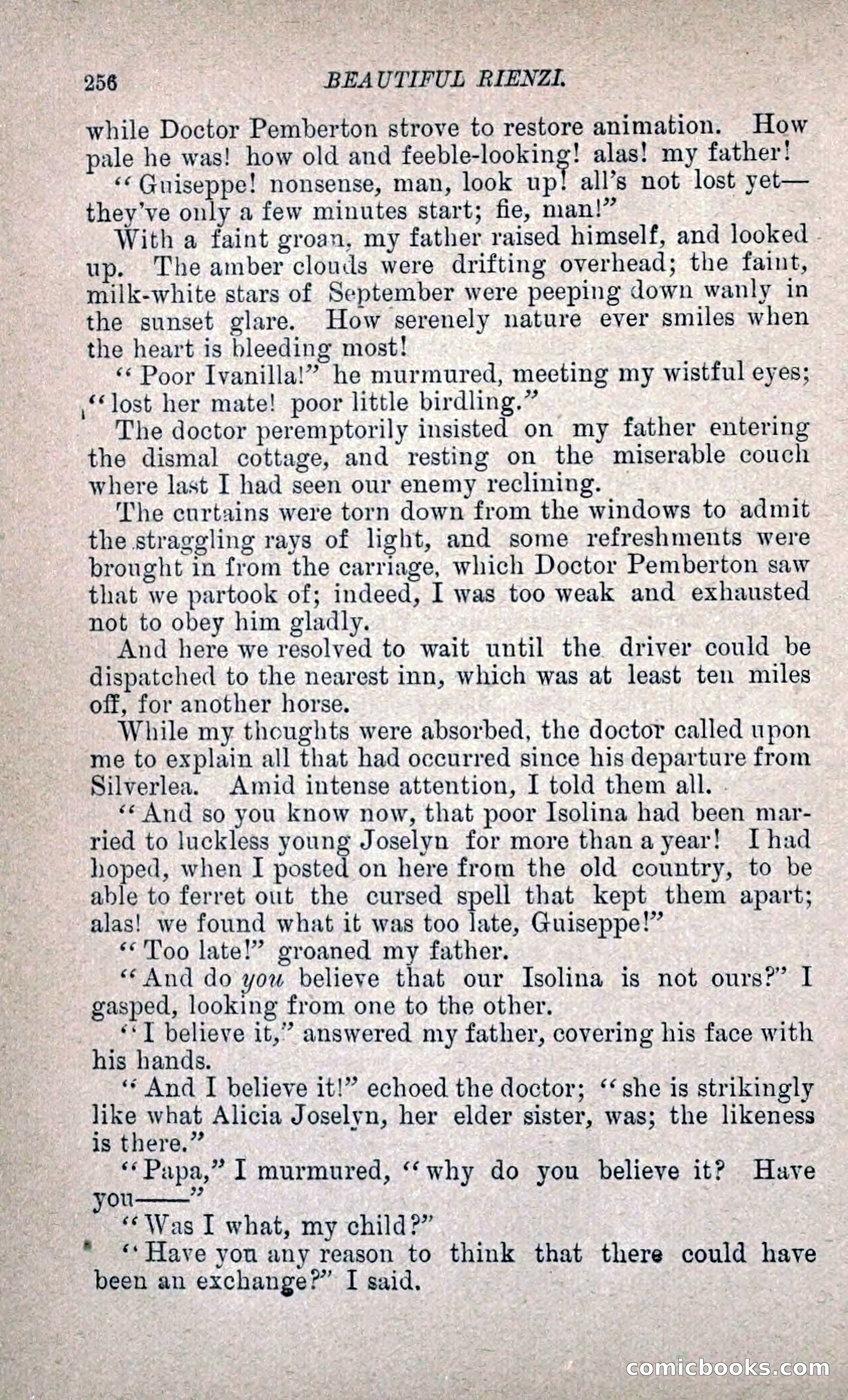 Beautiful Rienzi; or, The Secret Vendetta — page 263 of 299