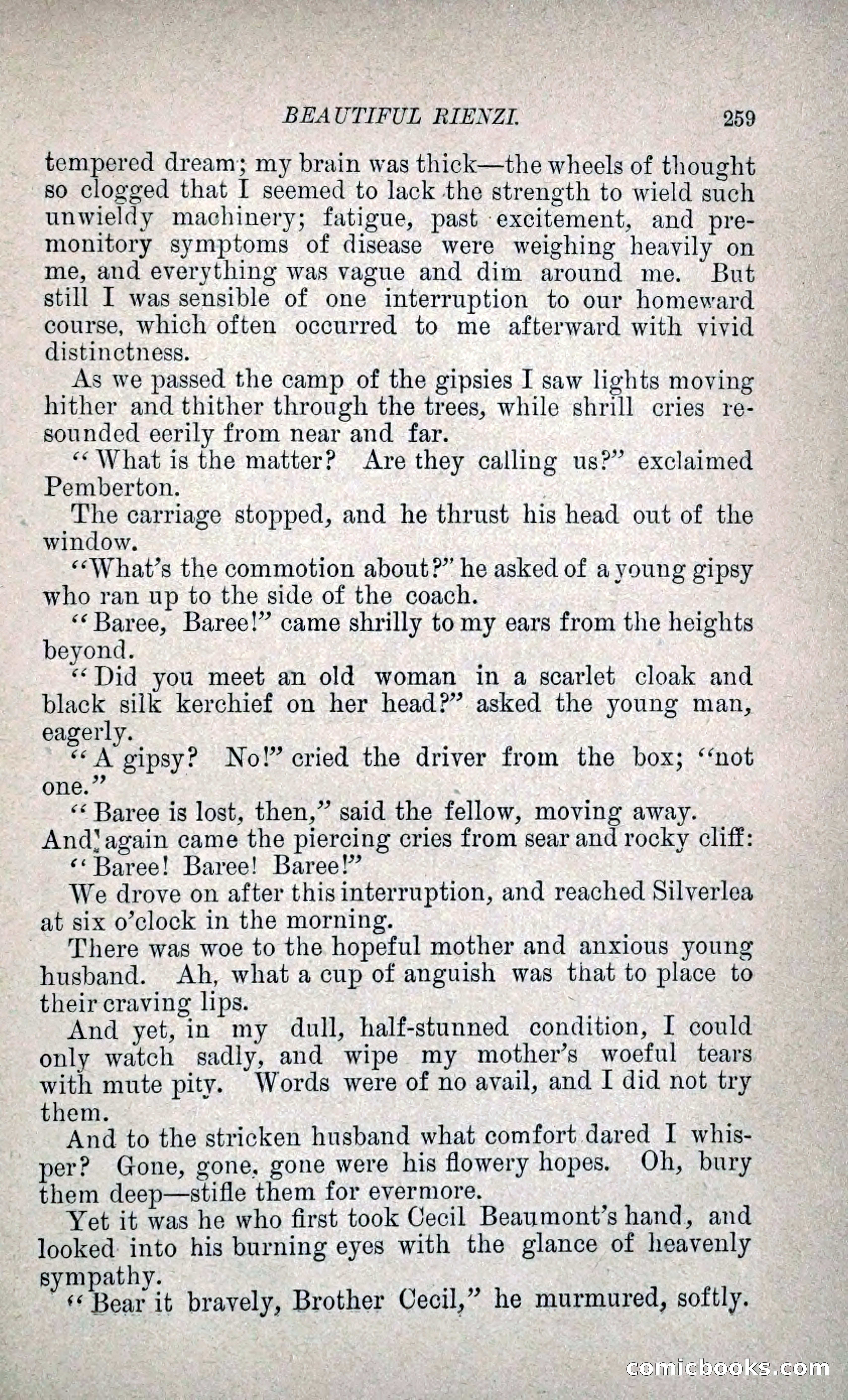 Beautiful Rienzi; or, The Secret Vendetta — page 266 of 299