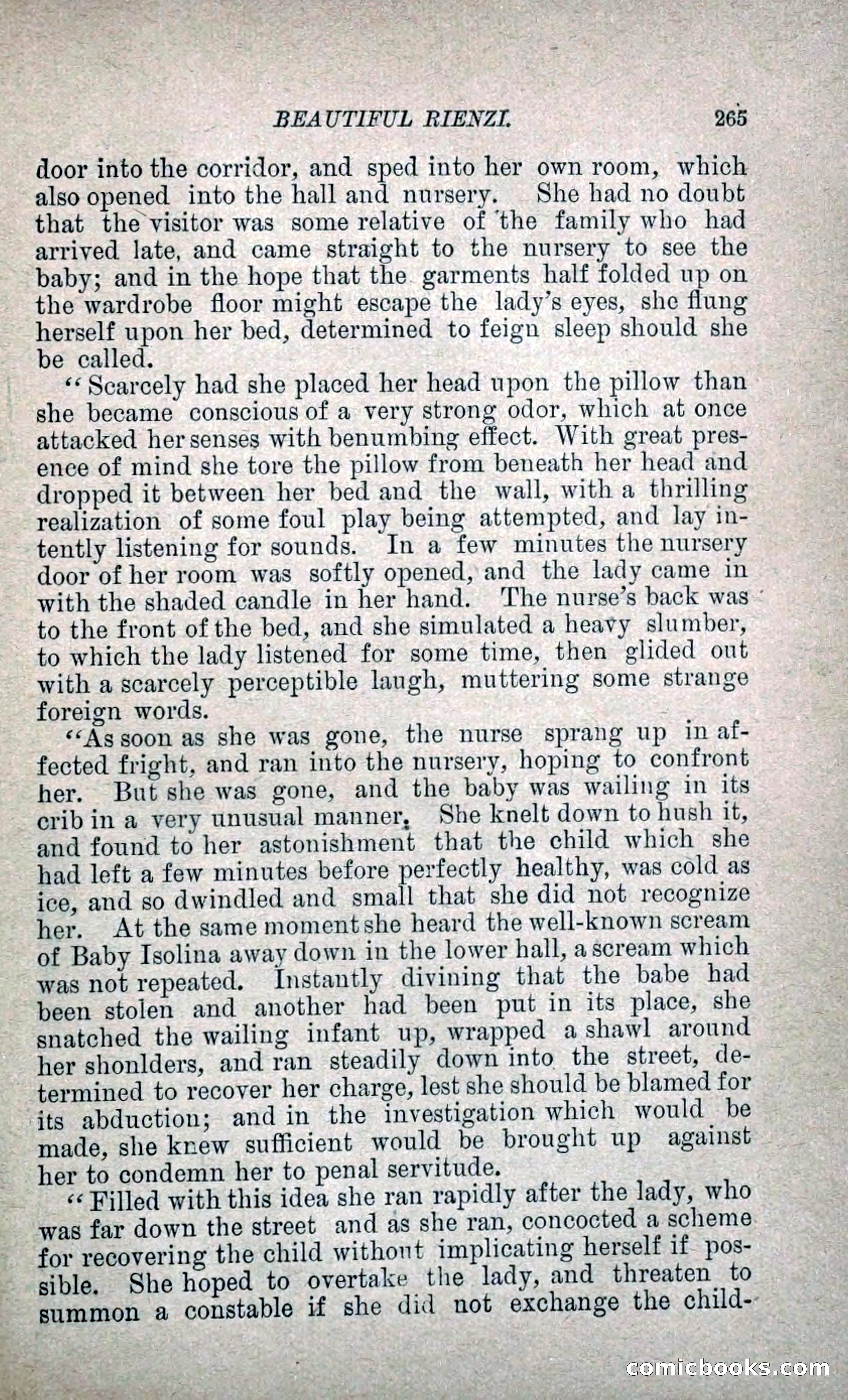 Beautiful Rienzi; or, The Secret Vendetta — page 272 of 299