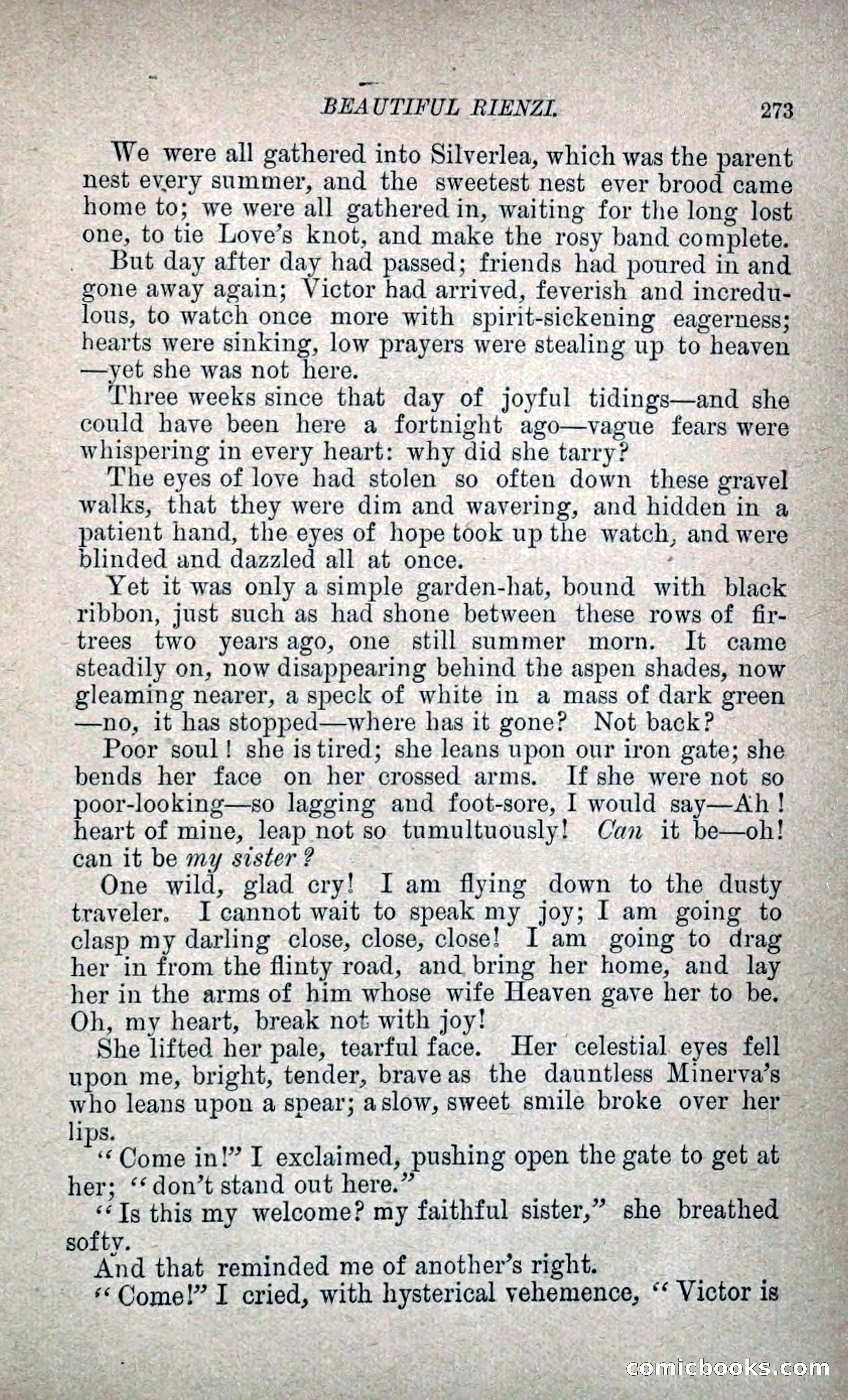 Beautiful Rienzi; or, The Secret Vendetta — page 280 of 299