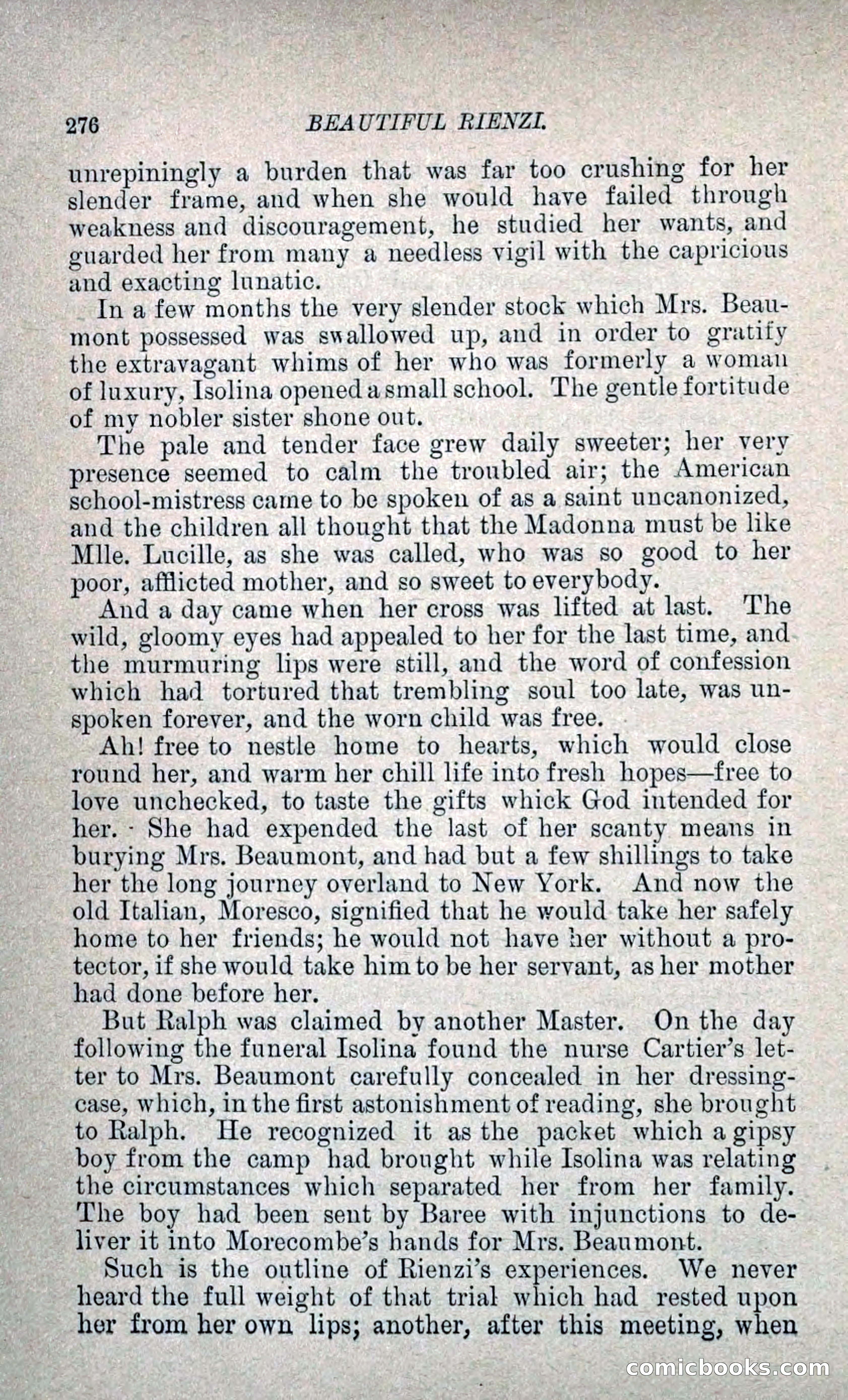 Beautiful Rienzi; or, The Secret Vendetta — page 283 of 299