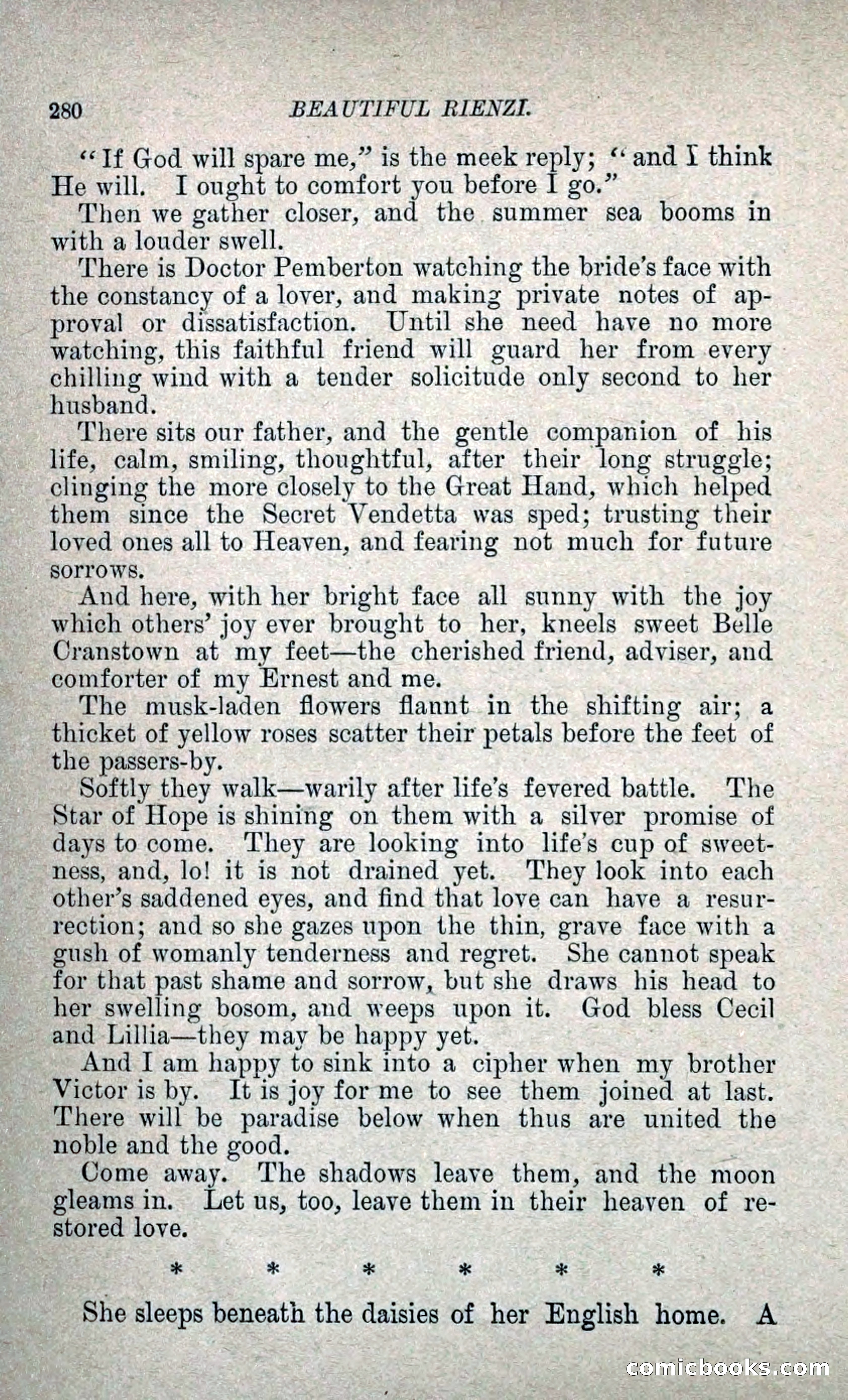Beautiful Rienzi; or, The Secret Vendetta — page 287 of 299