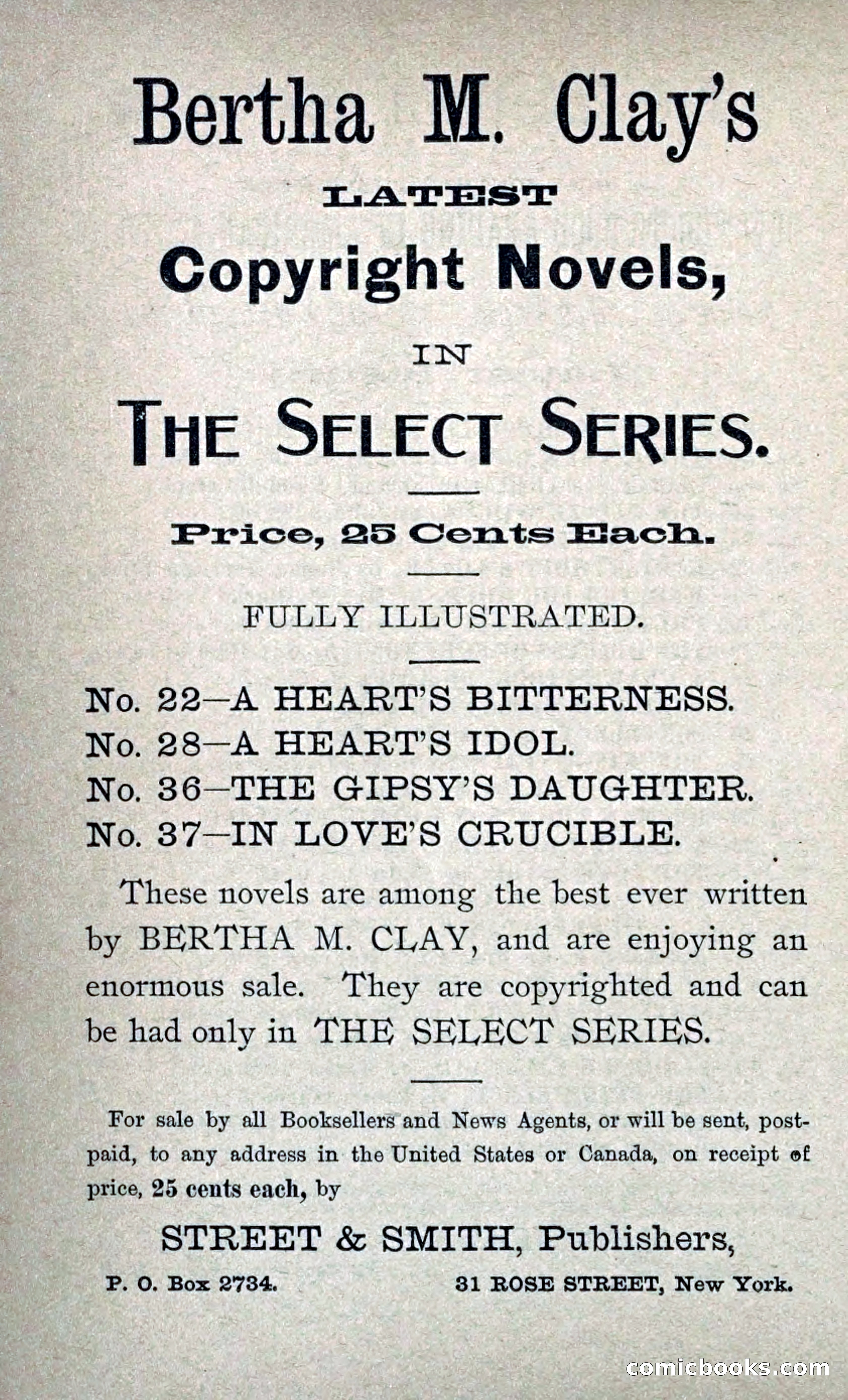 Beautiful Rienzi; or, The Secret Vendetta — page 291 of 299