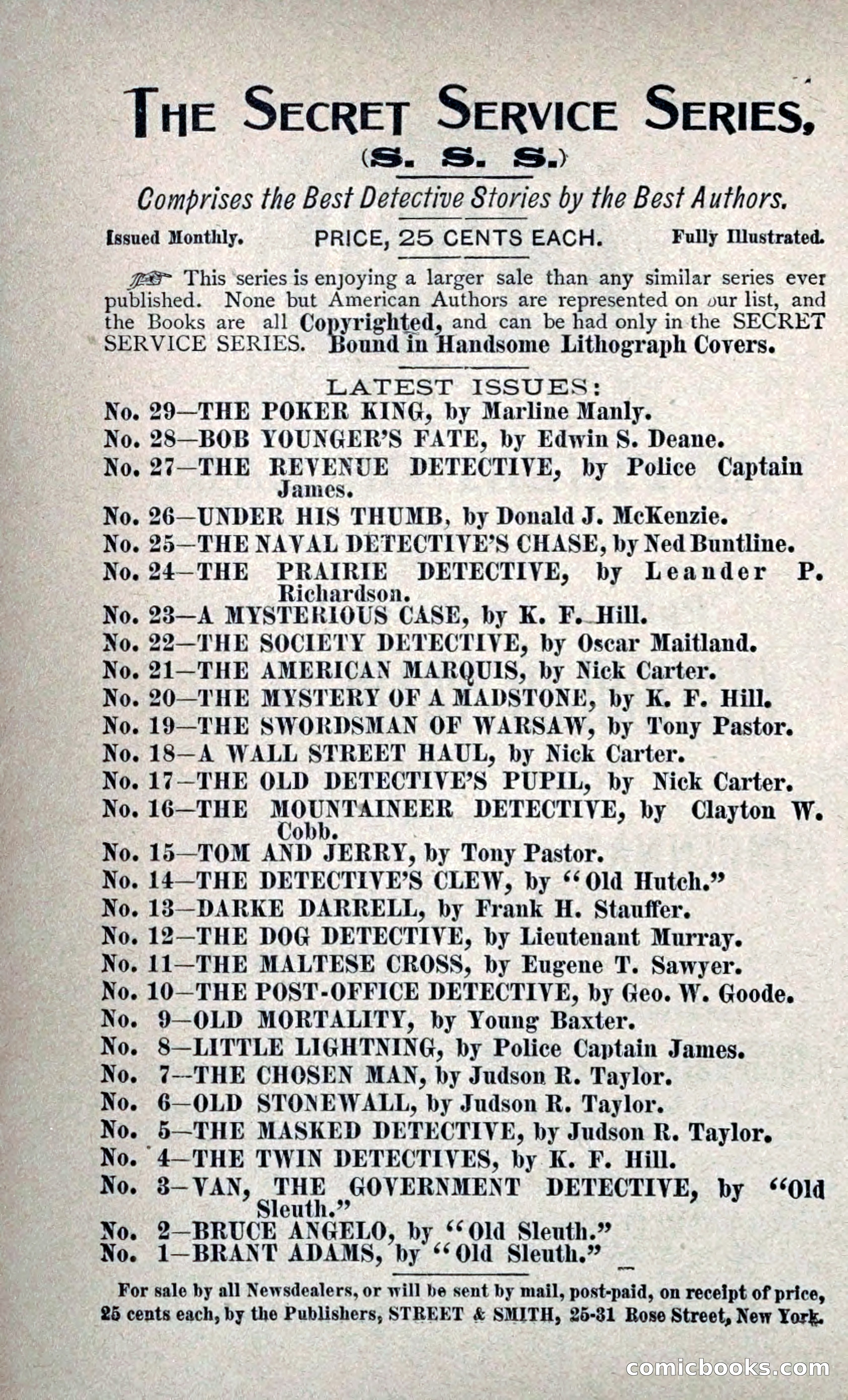 Beautiful Rienzi; or, The Secret Vendetta — page 293 of 299