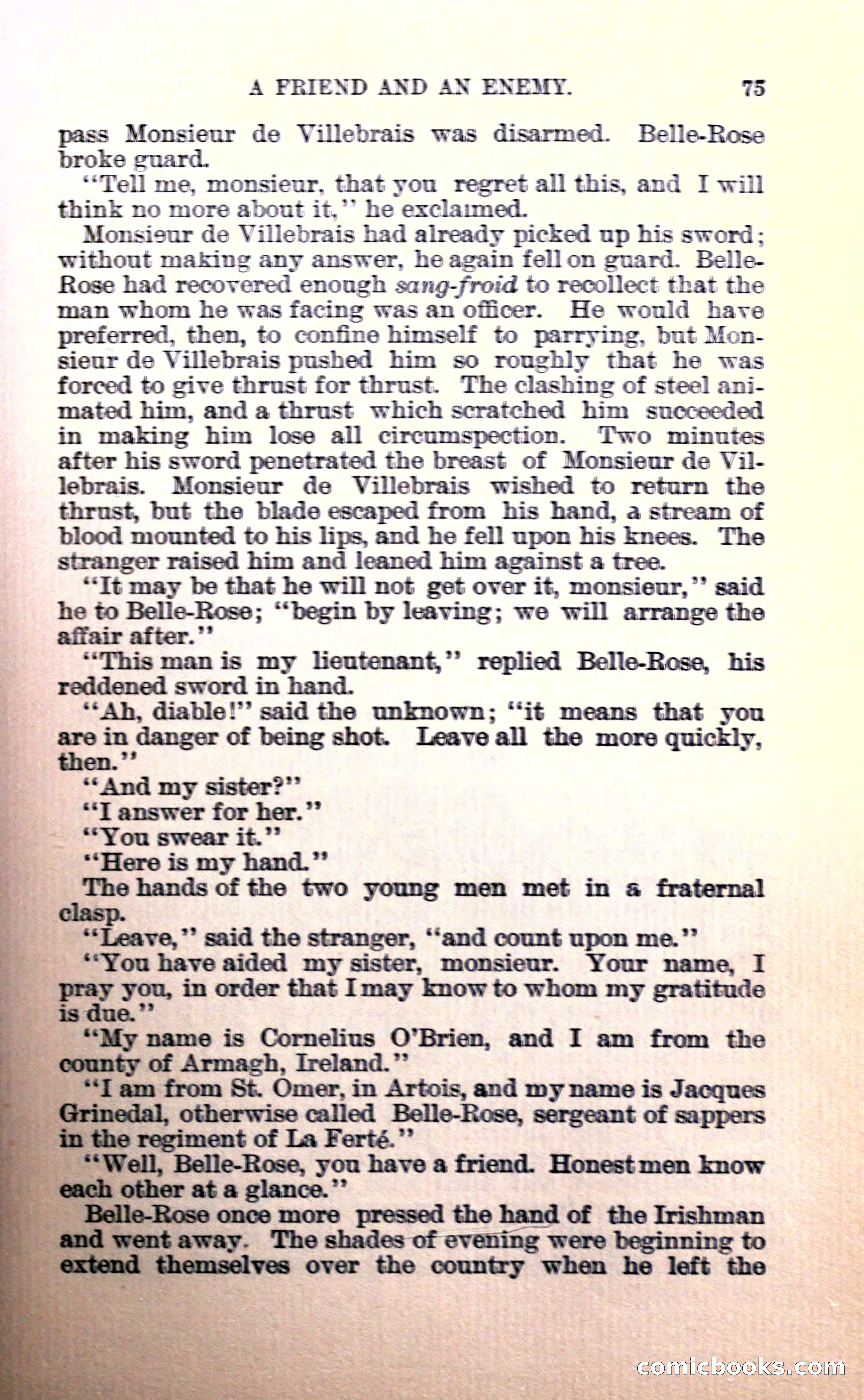 Belle Rose: A Romance of the Cloak and Sword — page 87 of 394