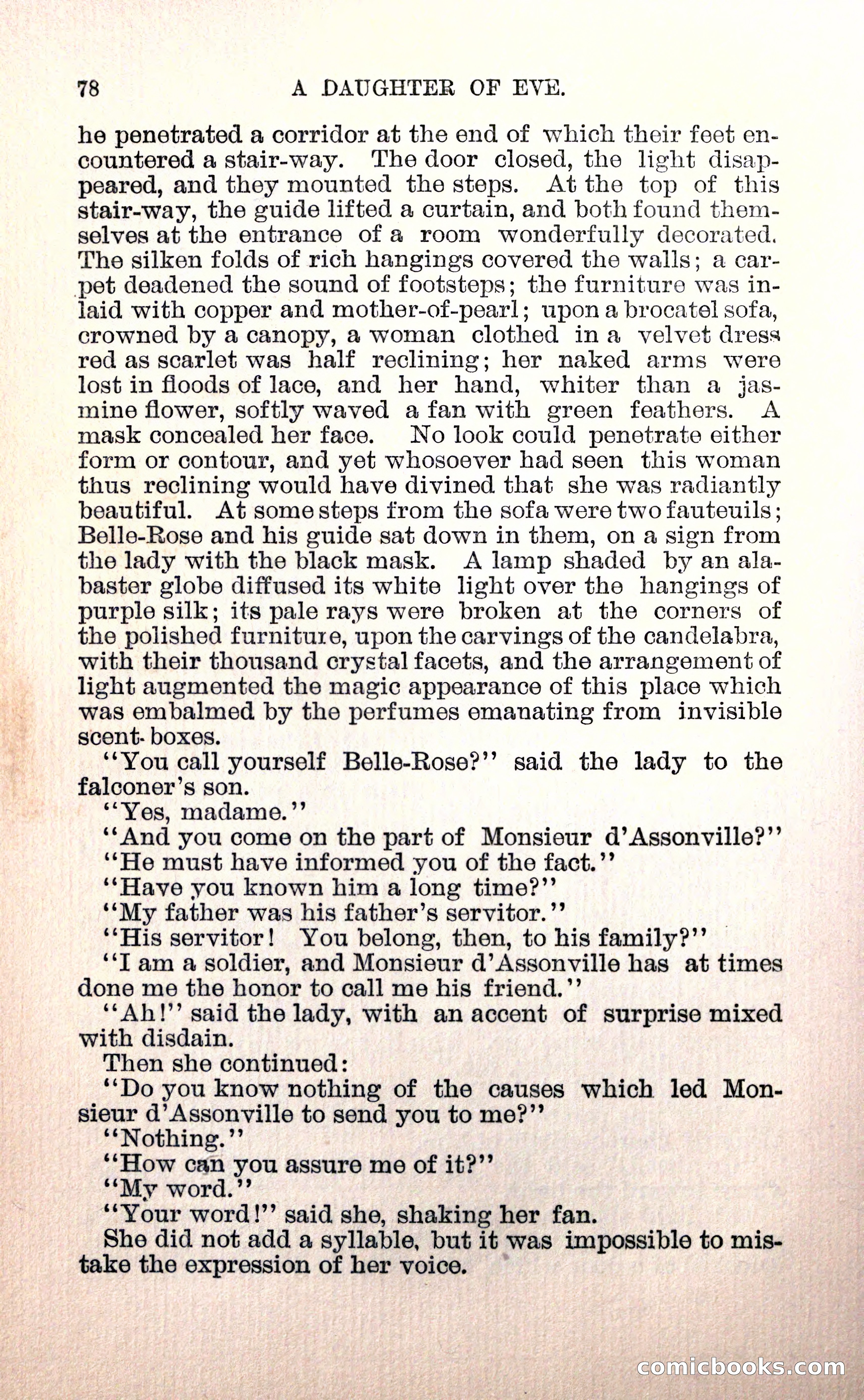 Belle Rose: A Romance of the Cloak and Sword — page 90 of 394