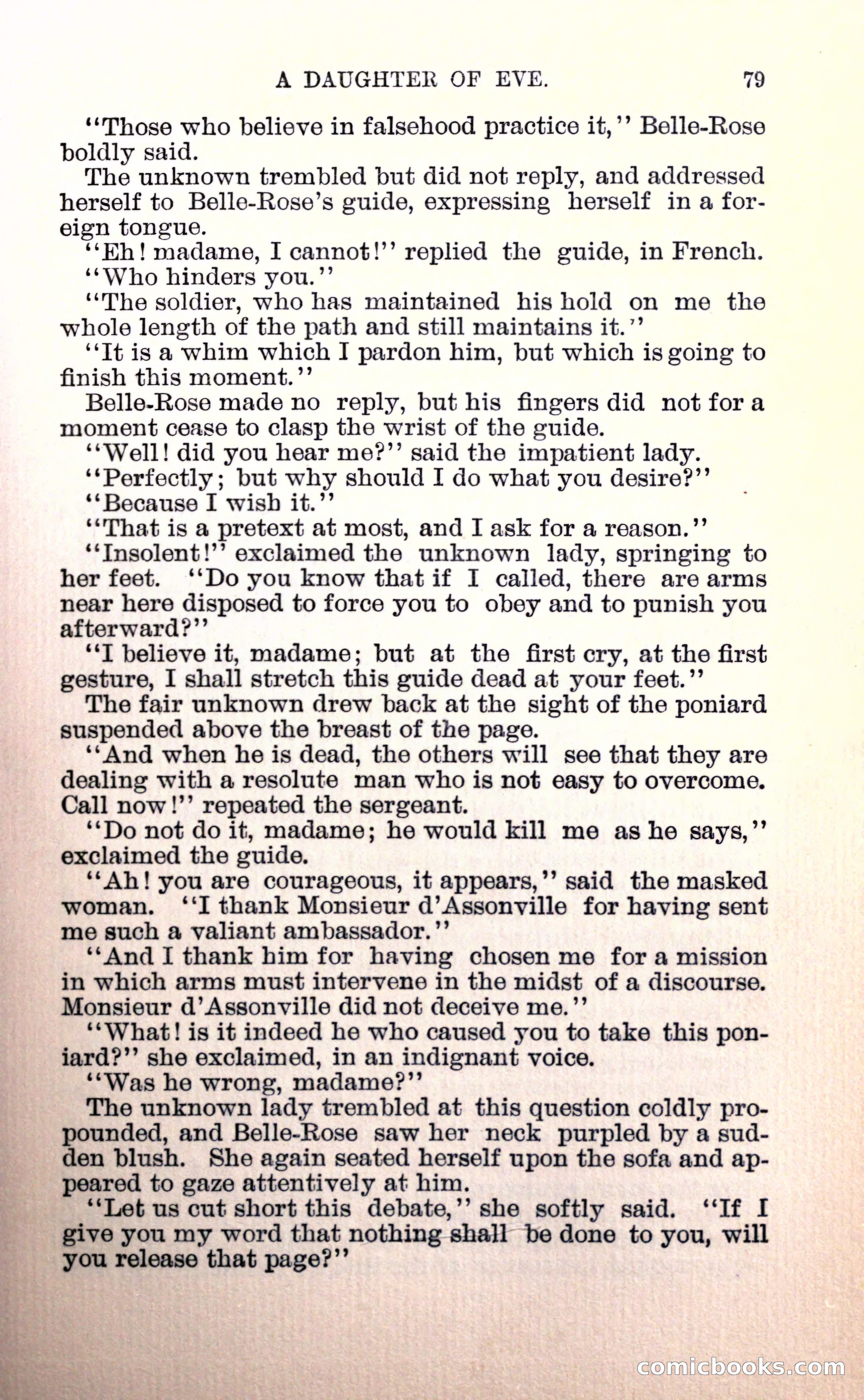 Belle Rose: A Romance of the Cloak and Sword — page 91 of 394