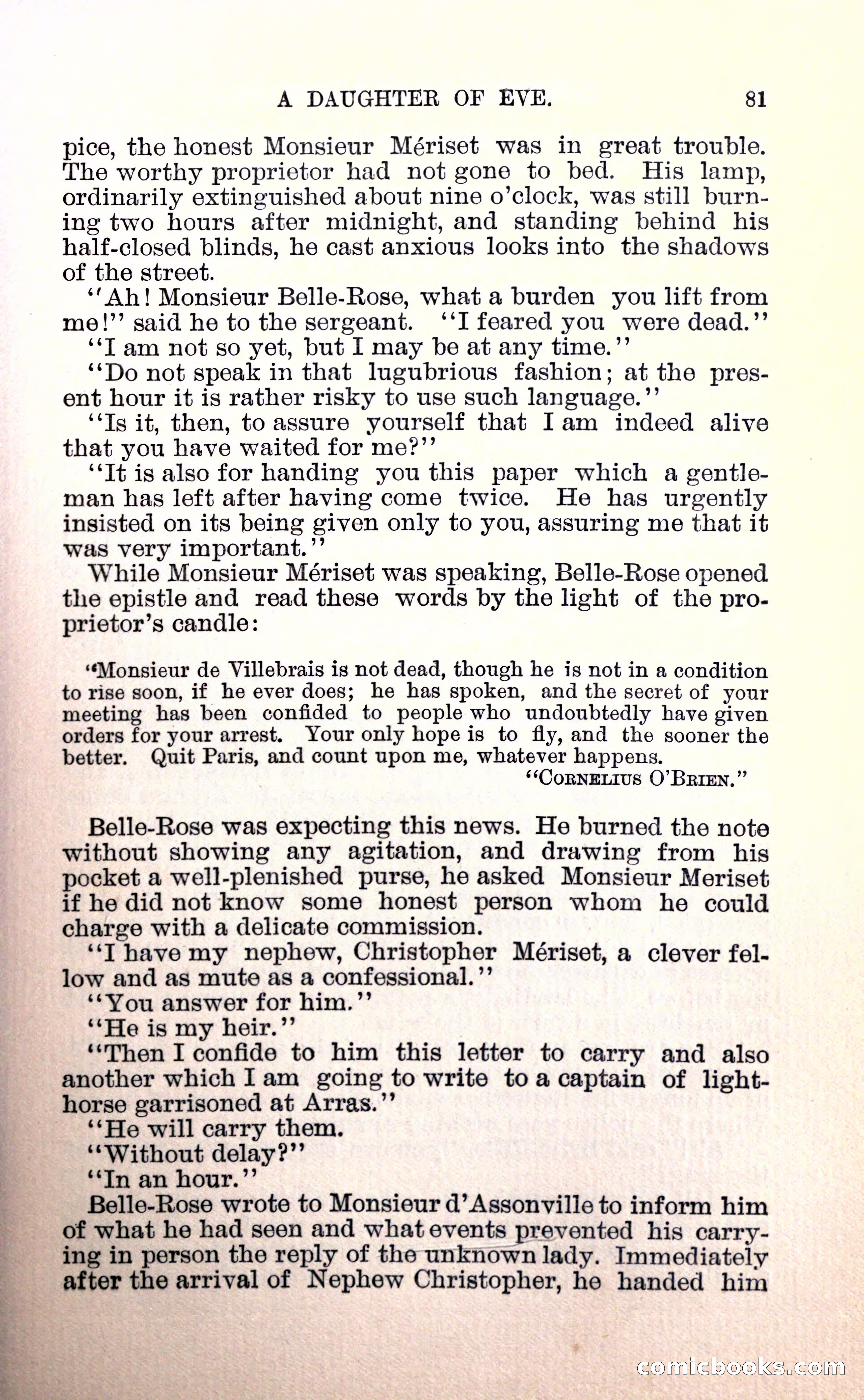 Belle Rose: A Romance of the Cloak and Sword — page 93 of 394