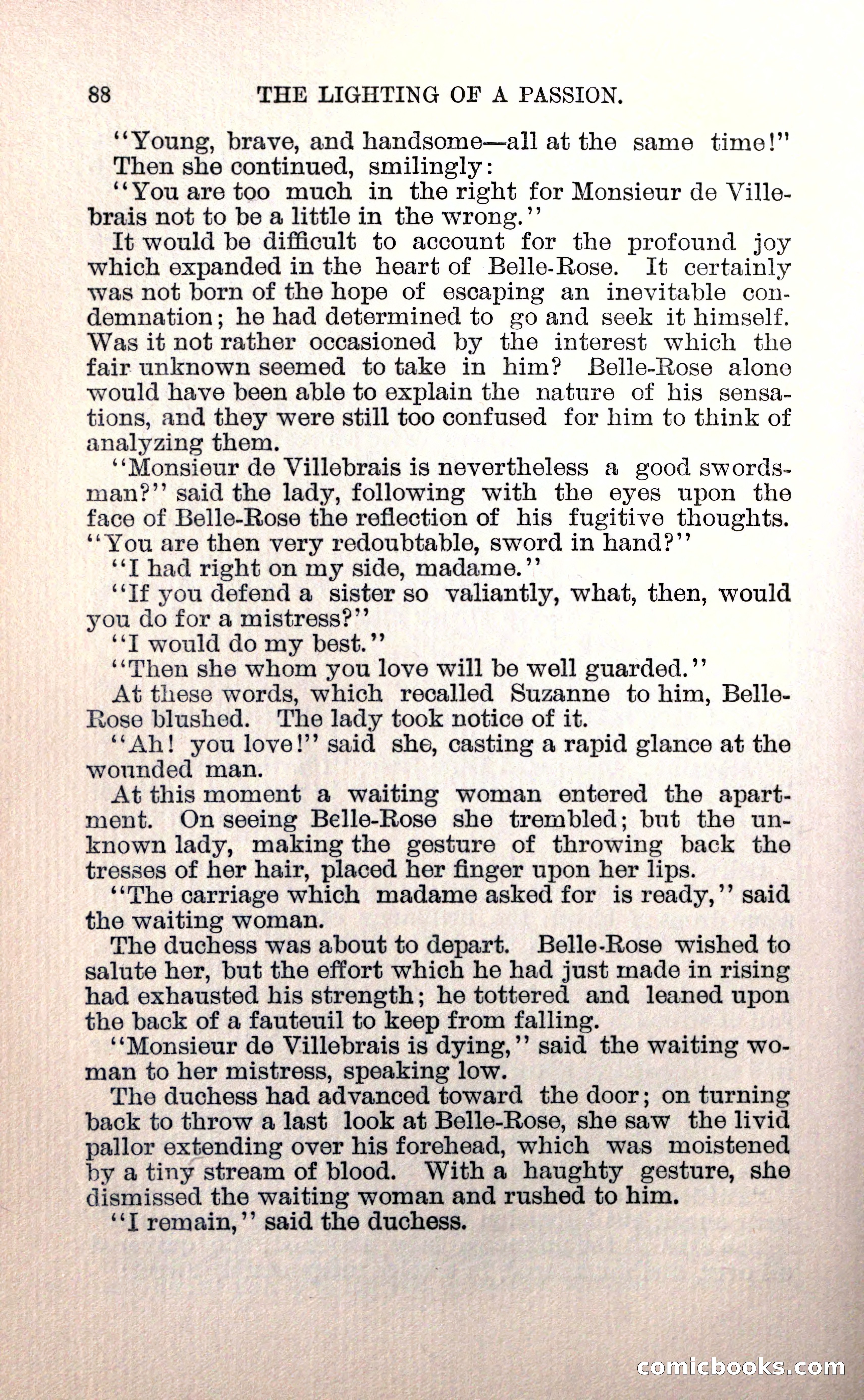 Belle Rose: A Romance of the Cloak and Sword — page 100 of 394