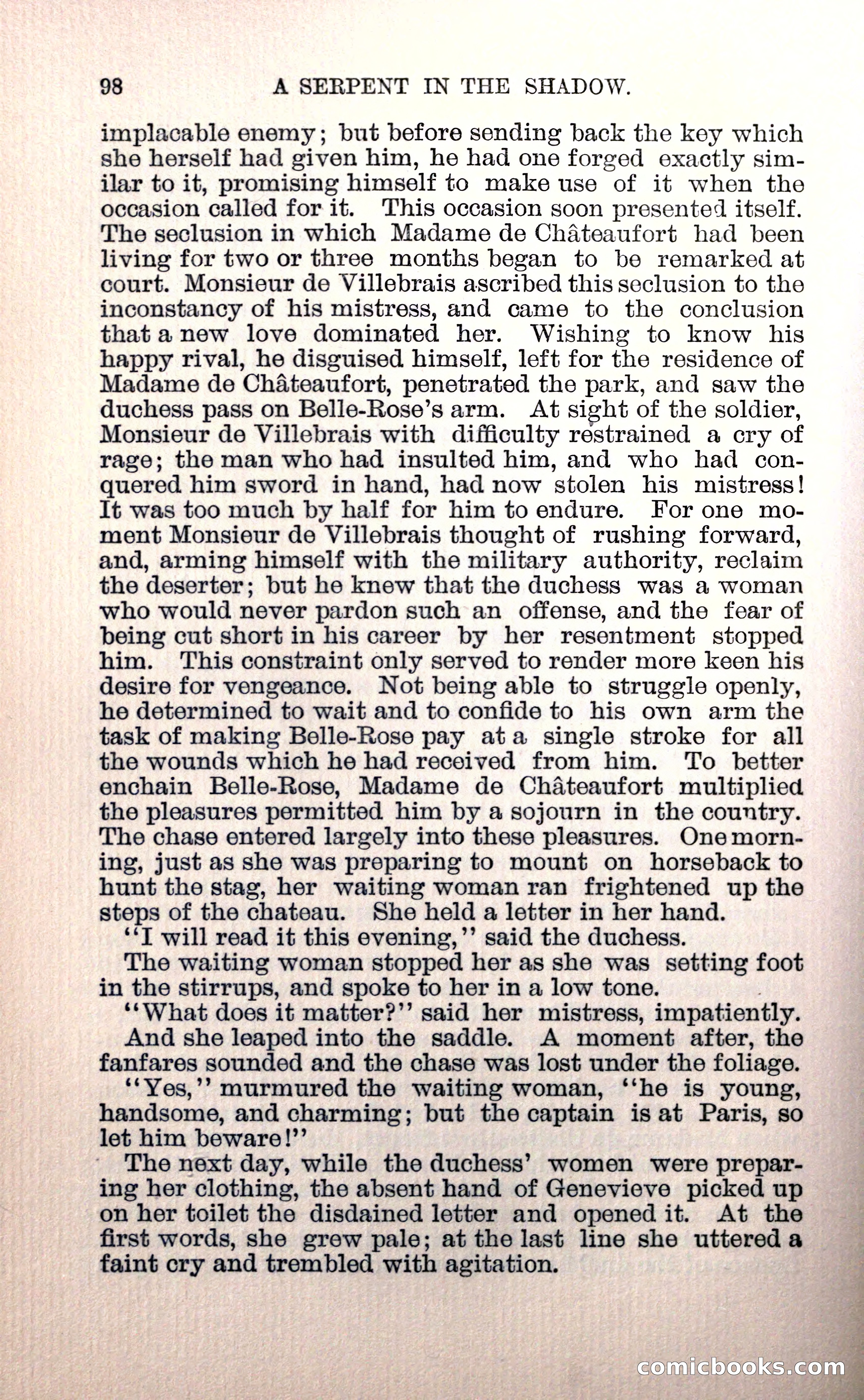 Belle Rose: A Romance of the Cloak and Sword — page 110 of 394
