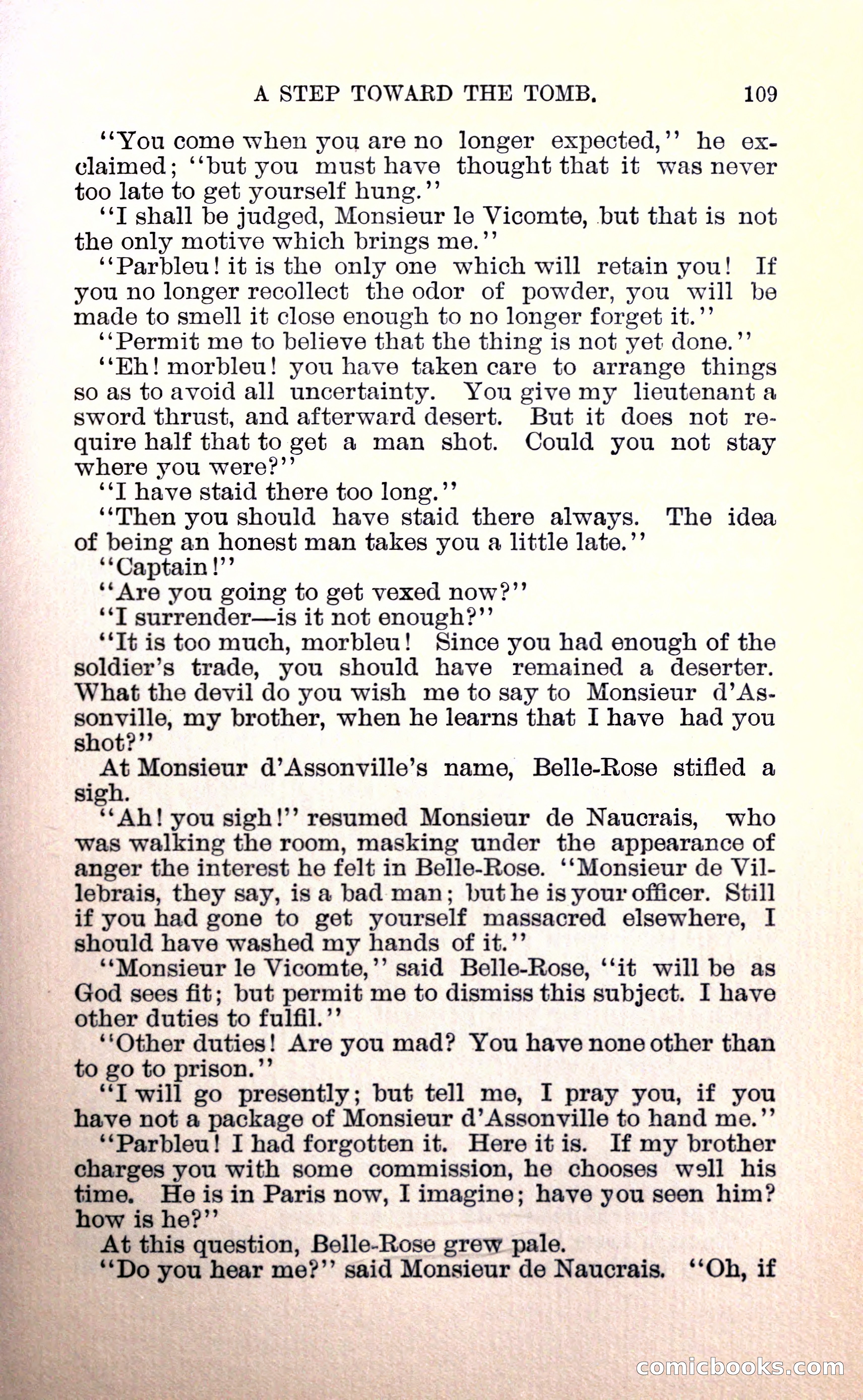 Belle Rose: A Romance of the Cloak and Sword — page 121 of 394