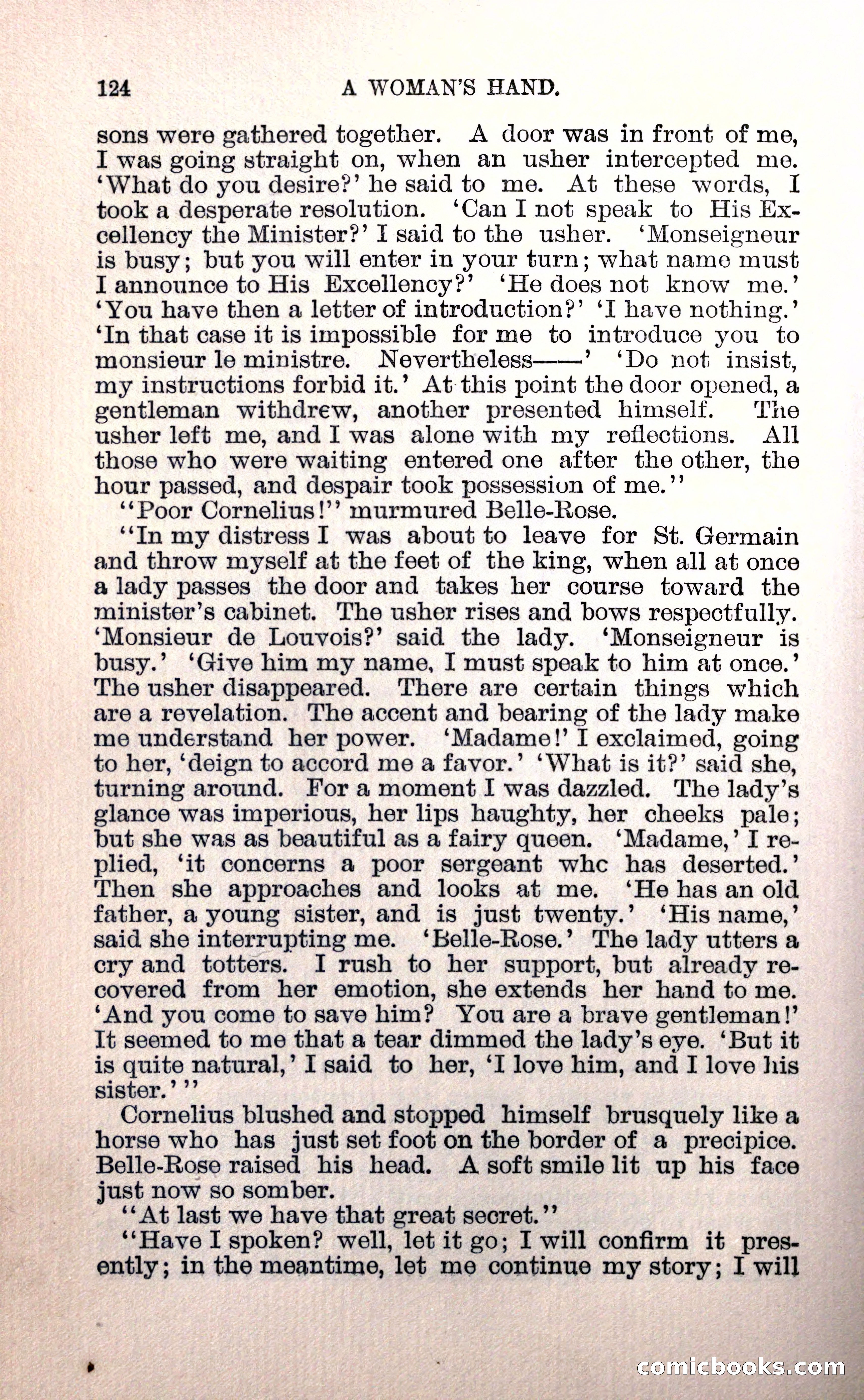 Belle Rose: A Romance of the Cloak and Sword — page 136 of 394
