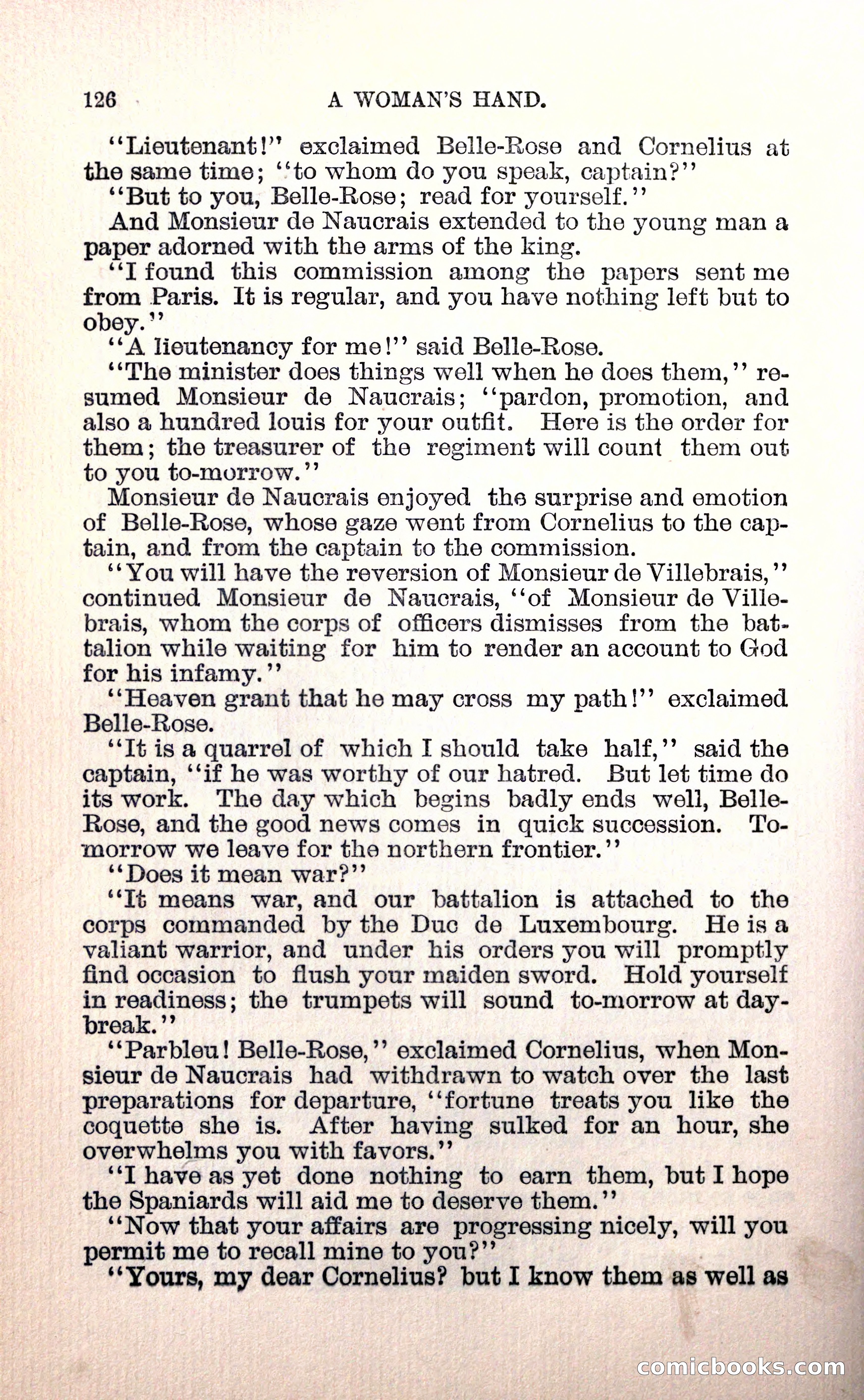 Belle Rose: A Romance of the Cloak and Sword — page 138 of 394