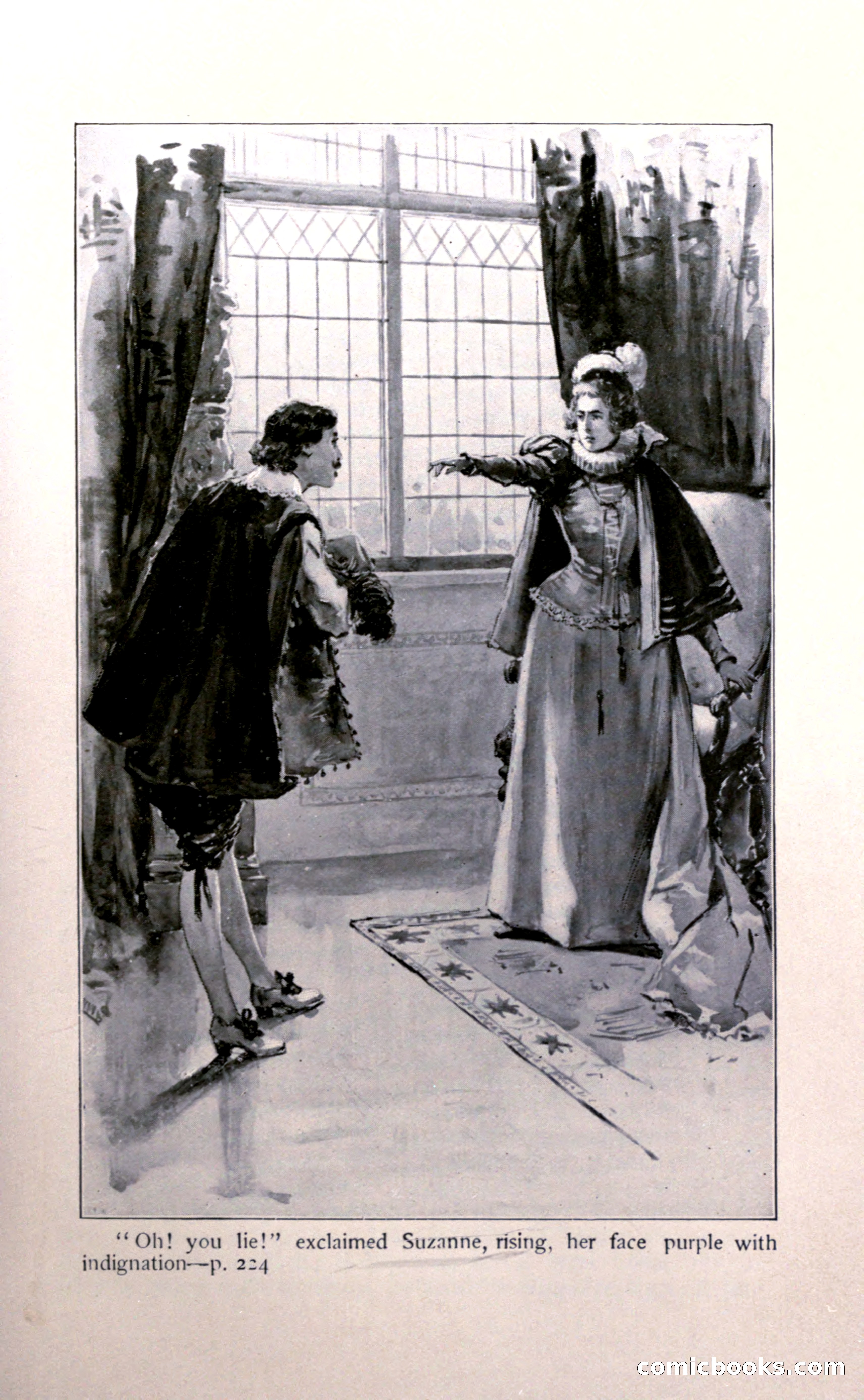 Belle Rose: A Romance of the Cloak and Sword — page 215 of 394