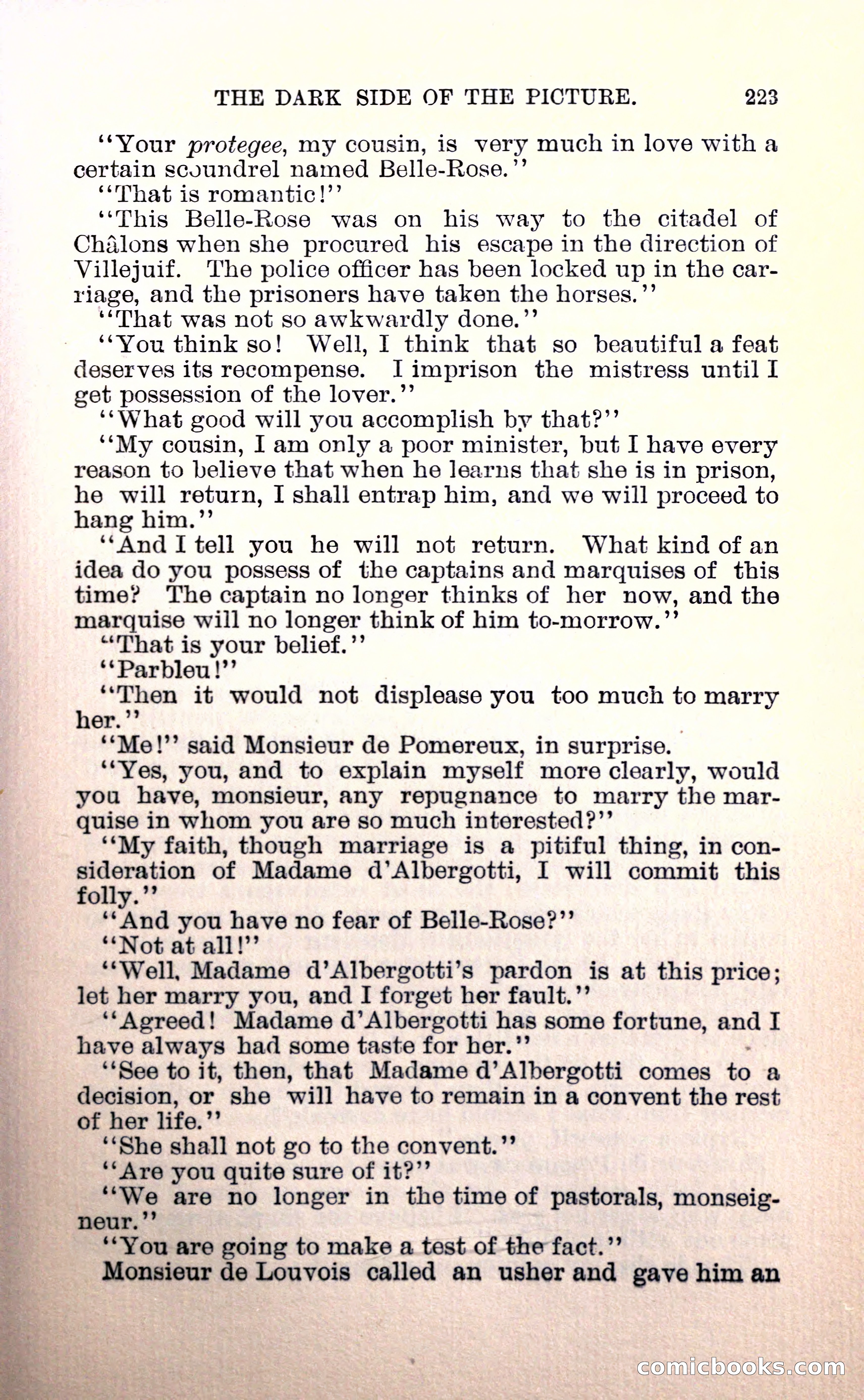 Belle Rose: A Romance of the Cloak and Sword — page 239 of 394