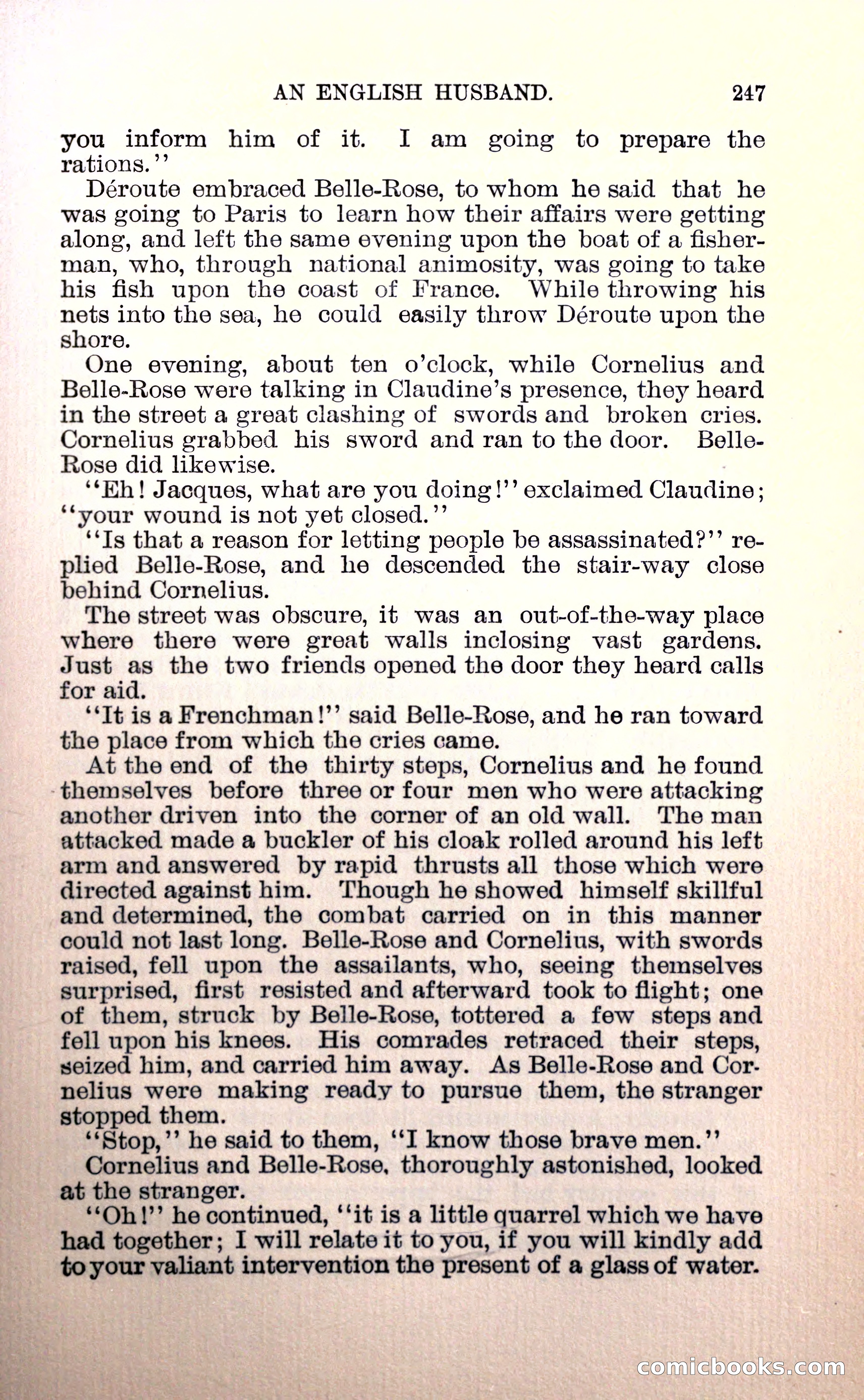 Belle Rose: A Romance of the Cloak and Sword — page 263 of 394