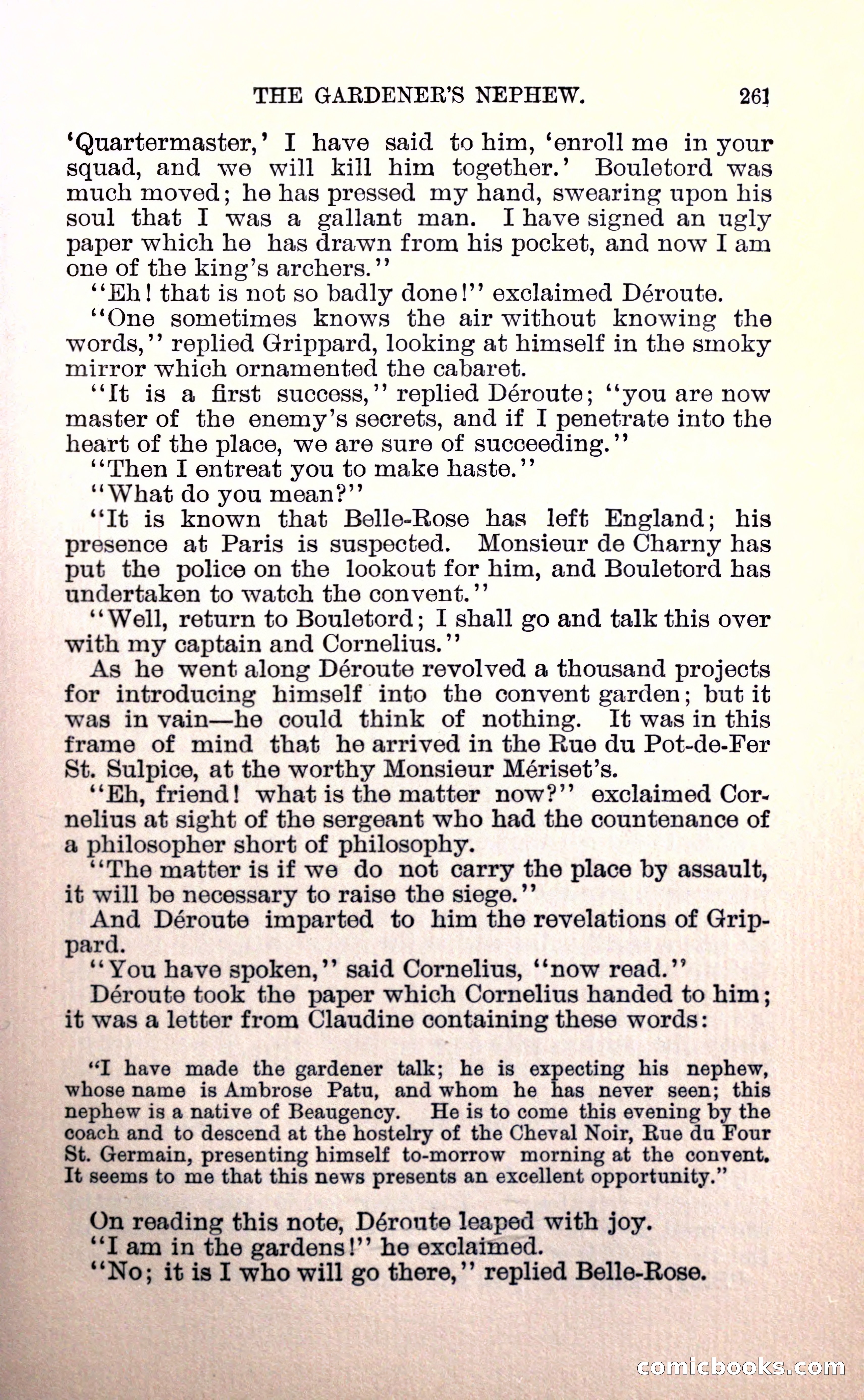 Belle Rose: A Romance of the Cloak and Sword — page 277 of 394
