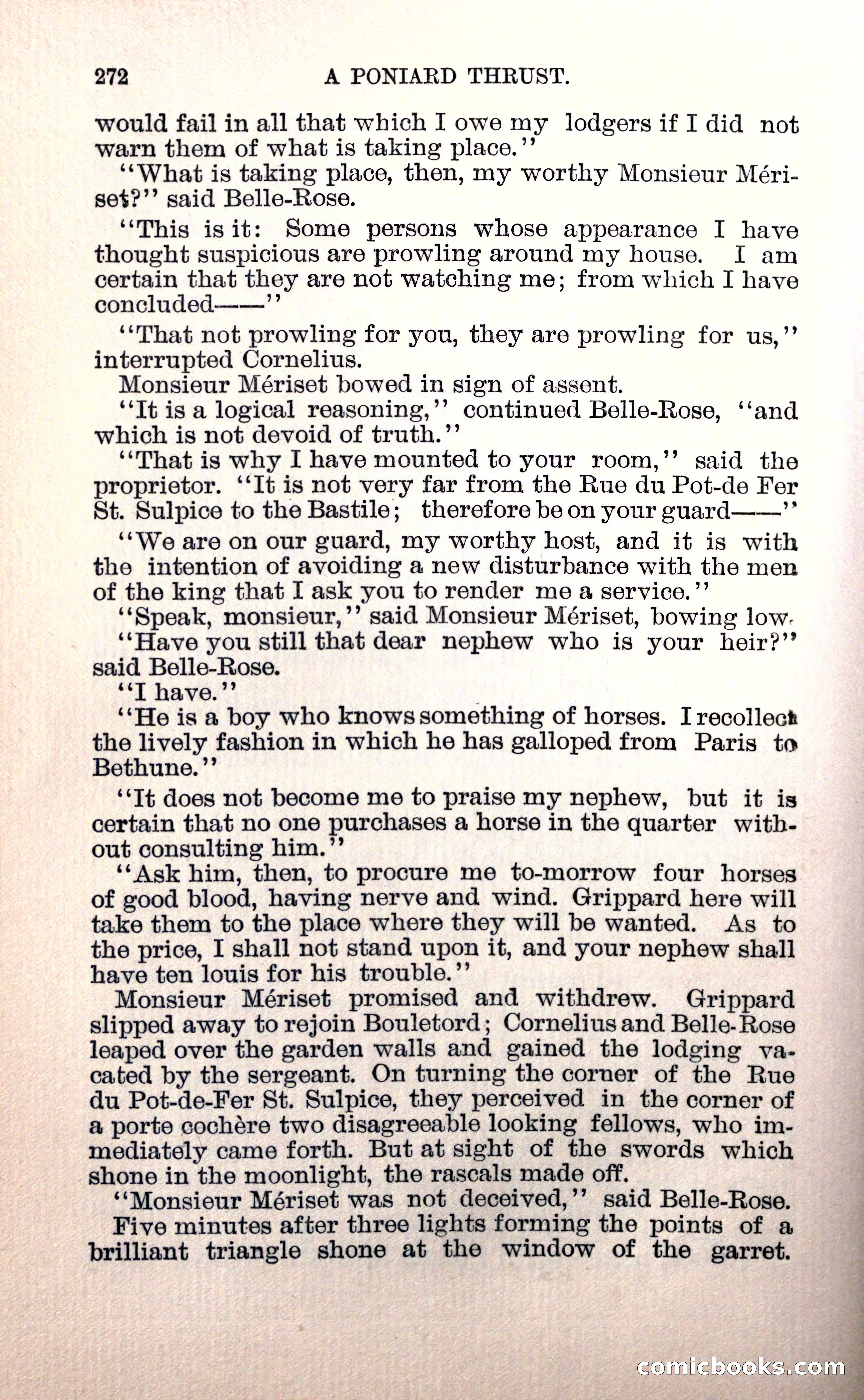 Belle Rose: A Romance of the Cloak and Sword — page 288 of 394