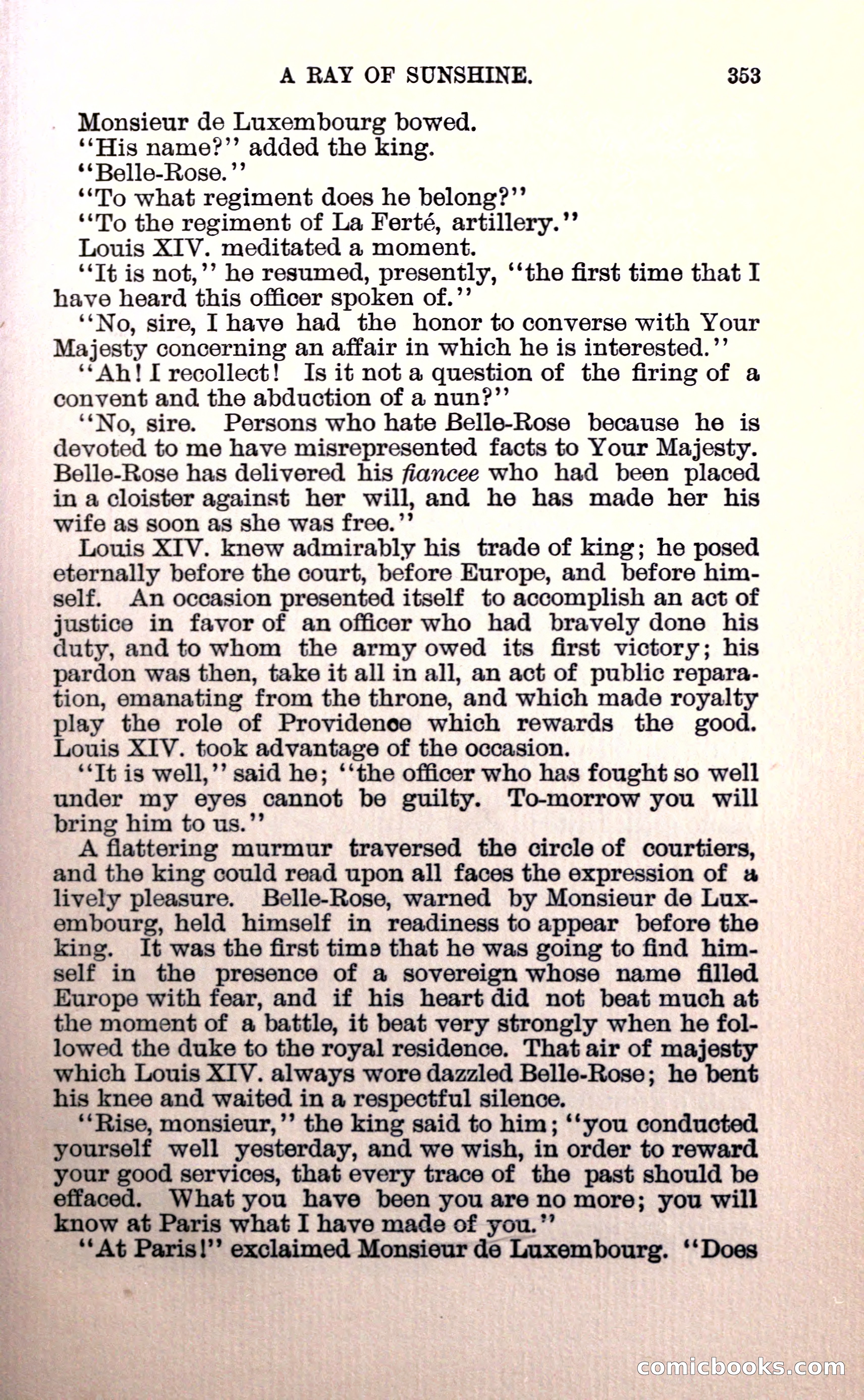 Belle Rose: A Romance of the Cloak and Sword — page 371 of 394