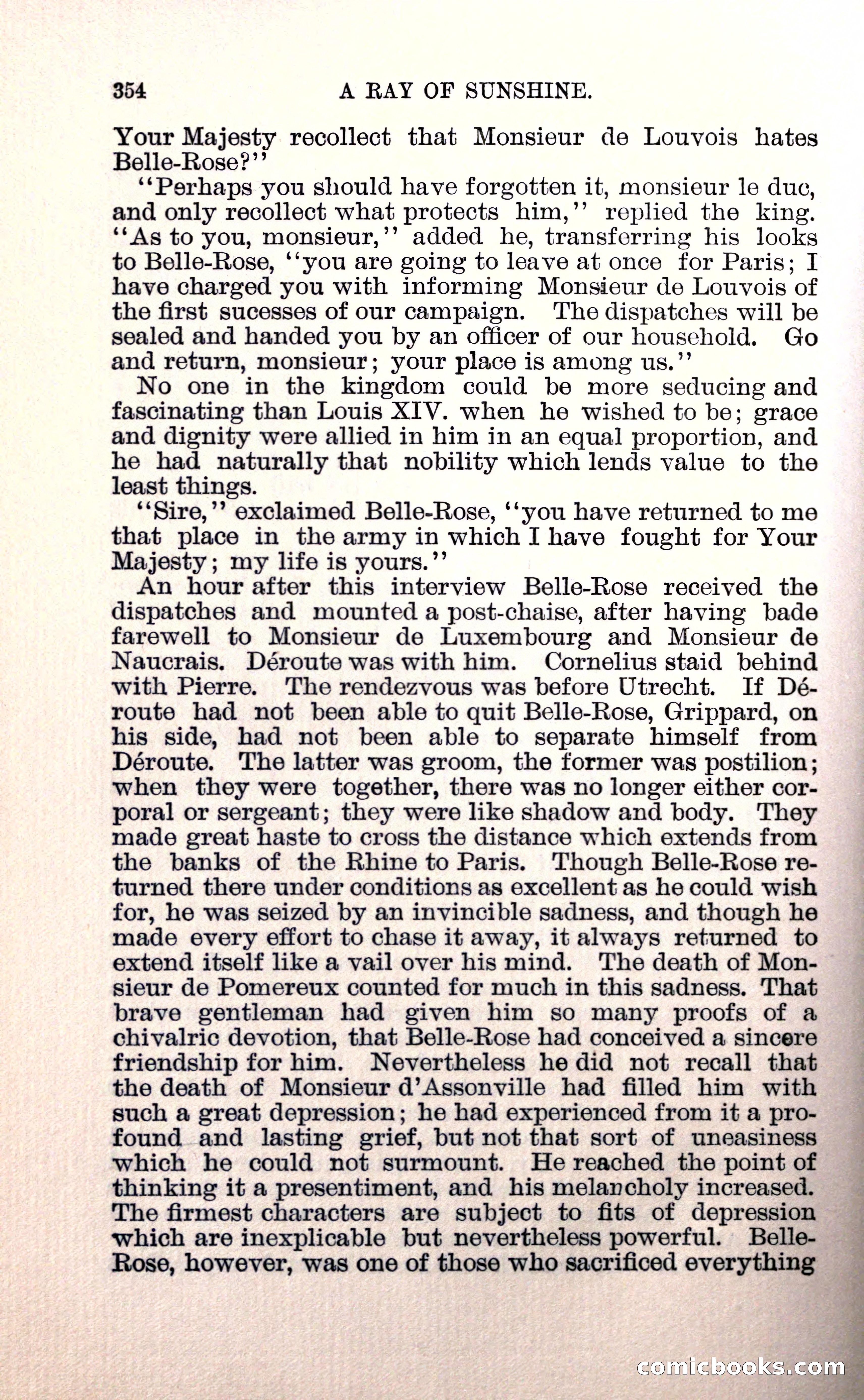 Belle Rose: A Romance of the Cloak and Sword — page 372 of 394