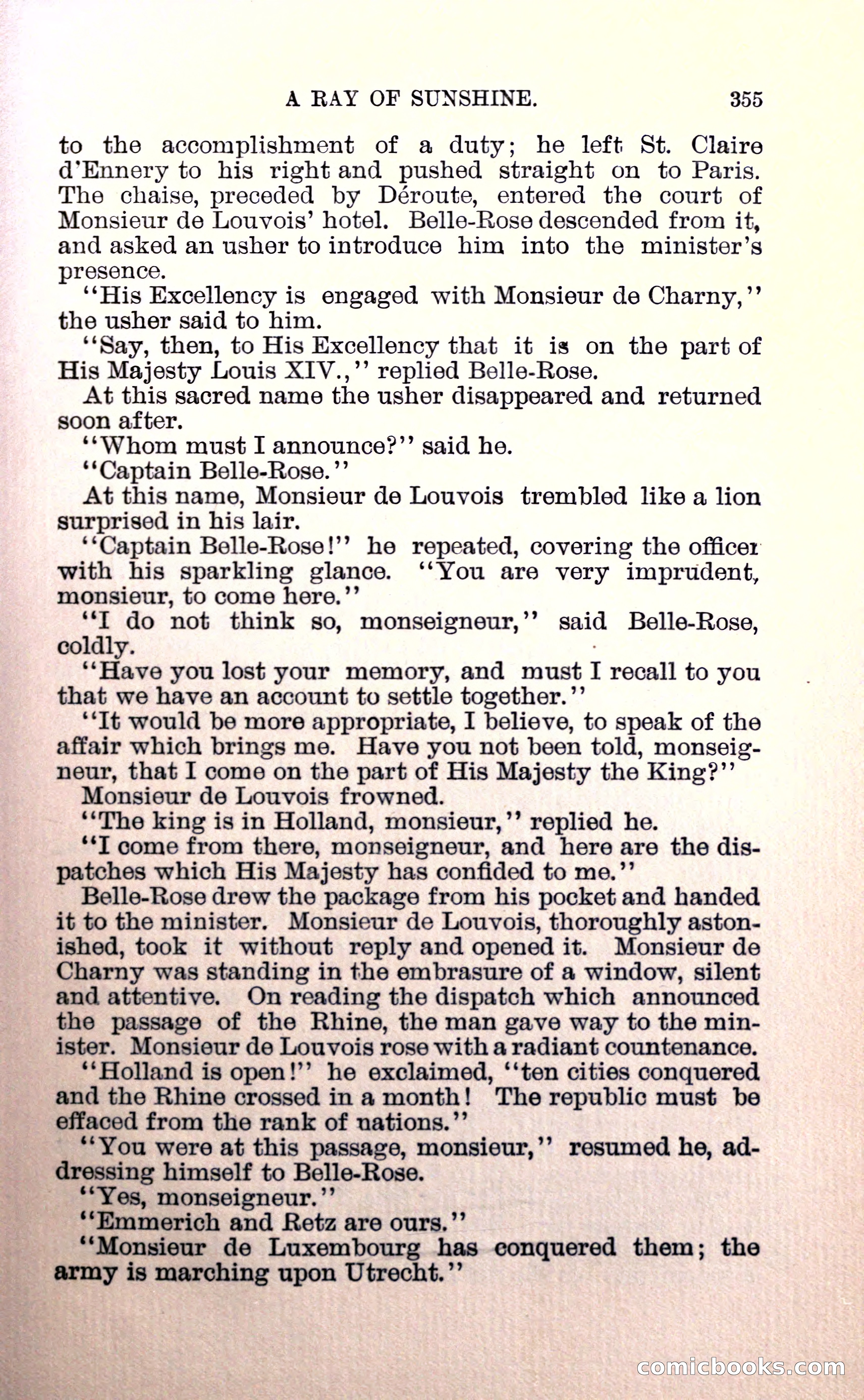 Belle Rose: A Romance of the Cloak and Sword — page 373 of 394