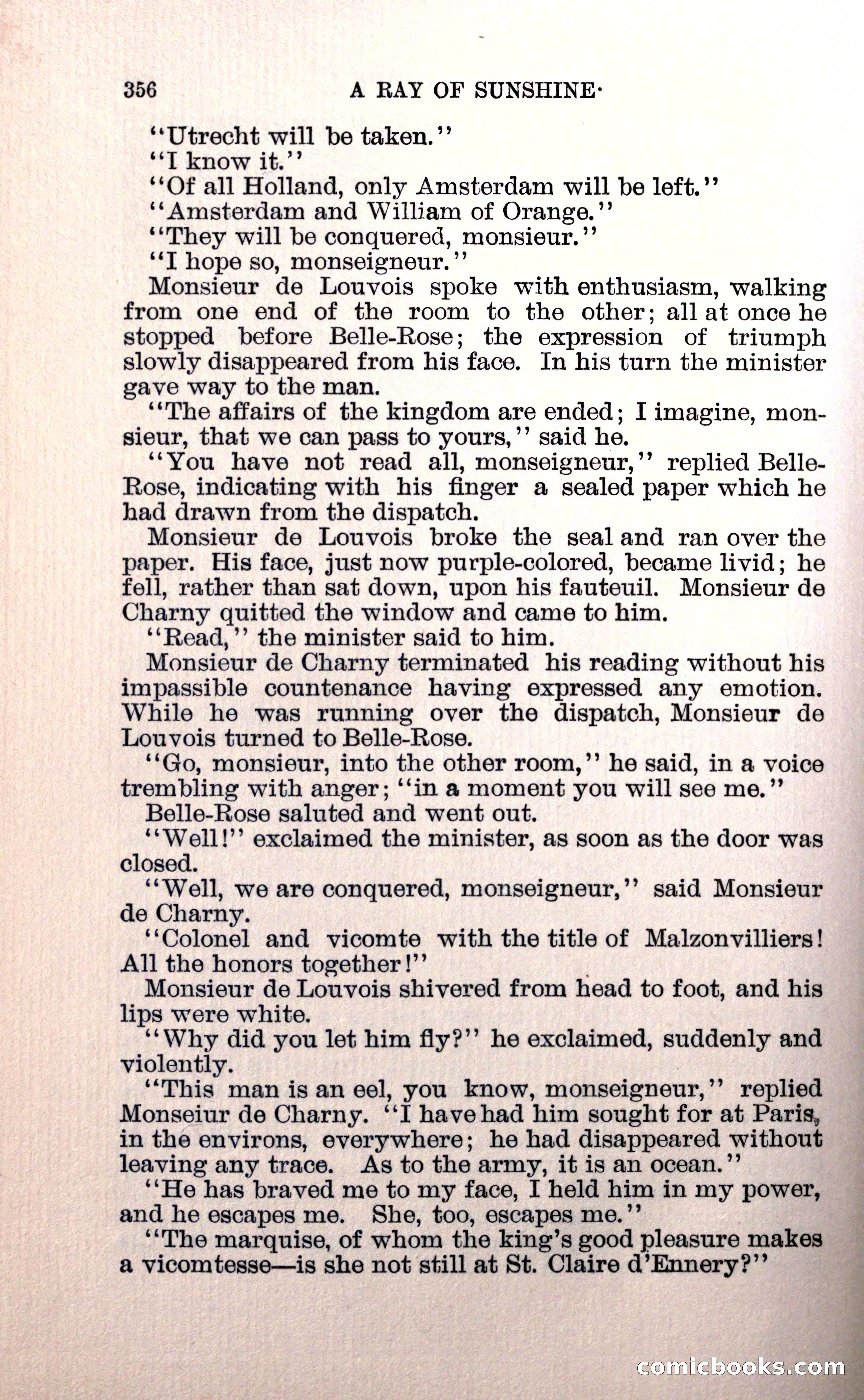 Belle Rose: A Romance of the Cloak and Sword — page 374 of 394