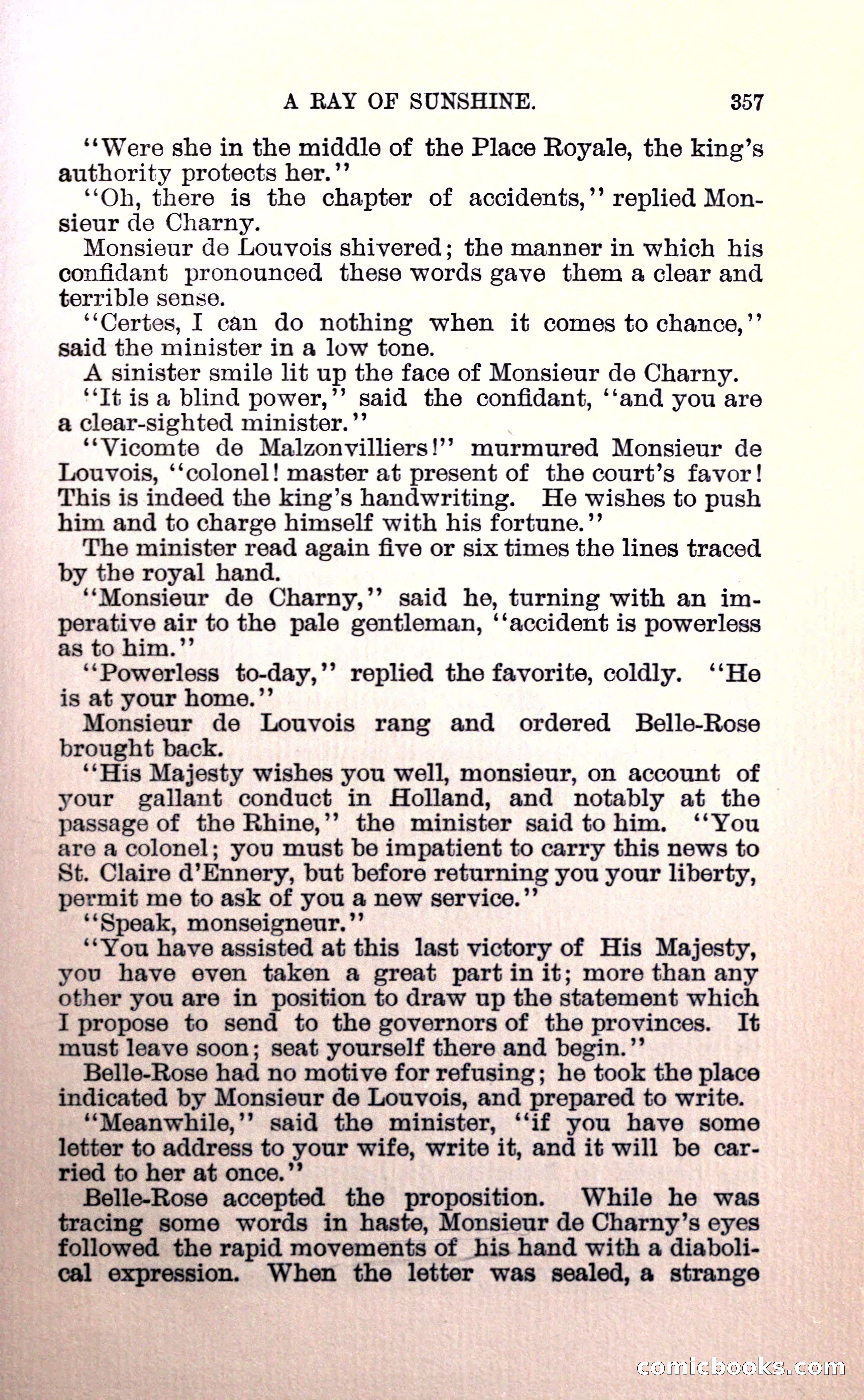 Belle Rose: A Romance of the Cloak and Sword — page 375 of 394