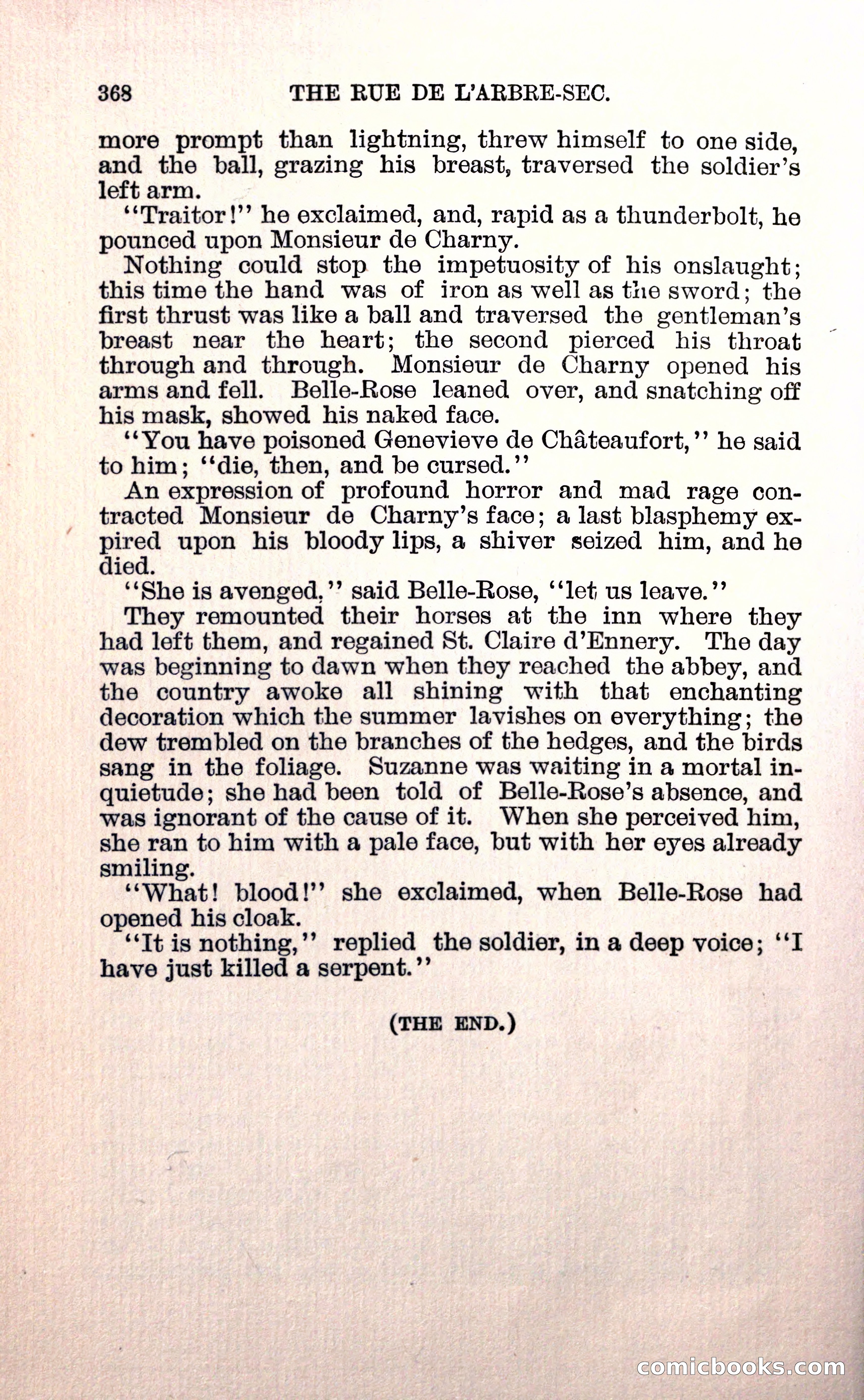 Belle Rose: A Romance of the Cloak and Sword — page 386 of 394