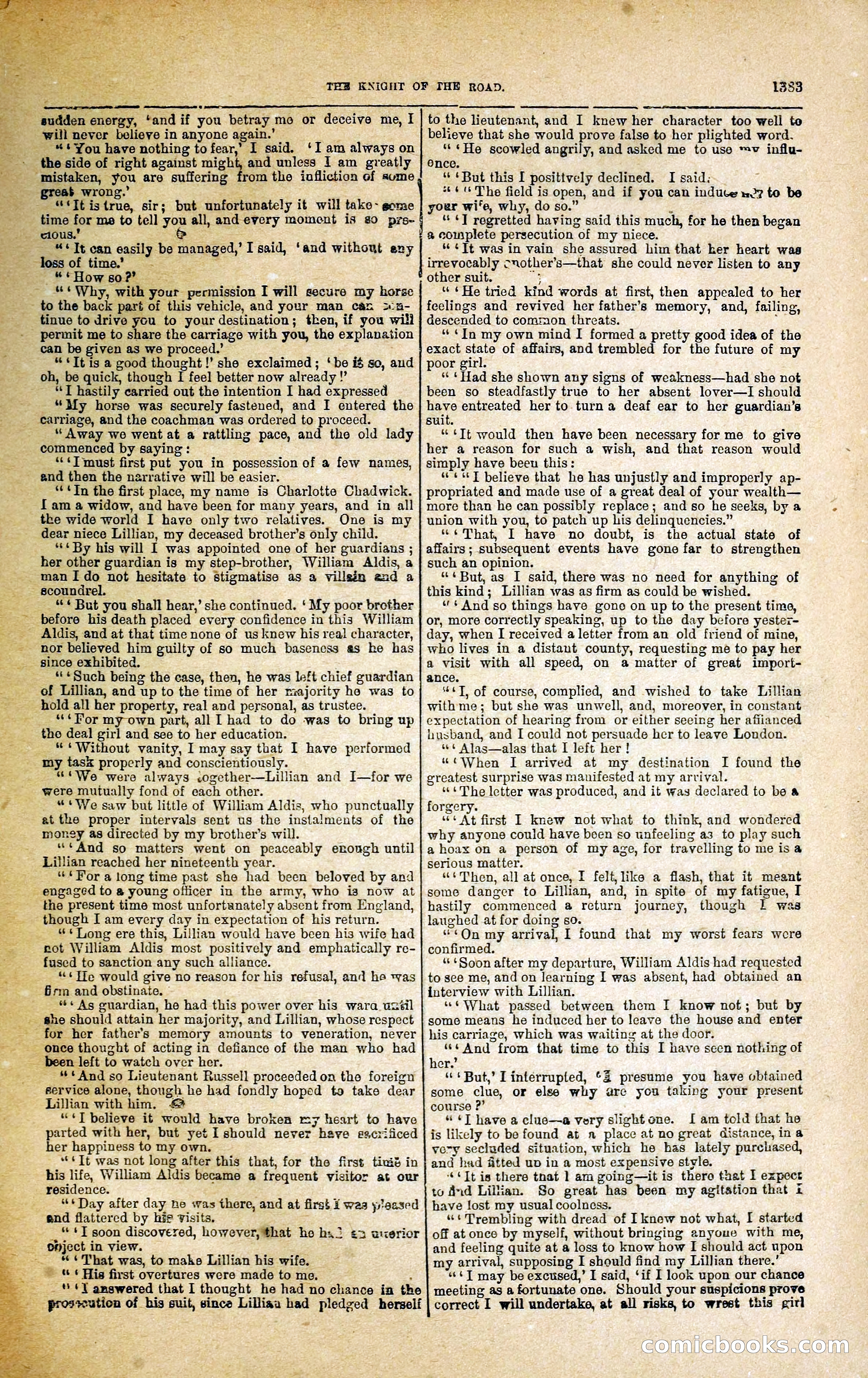 Black Bess; or, the Knight of the Road — page 11 of 395