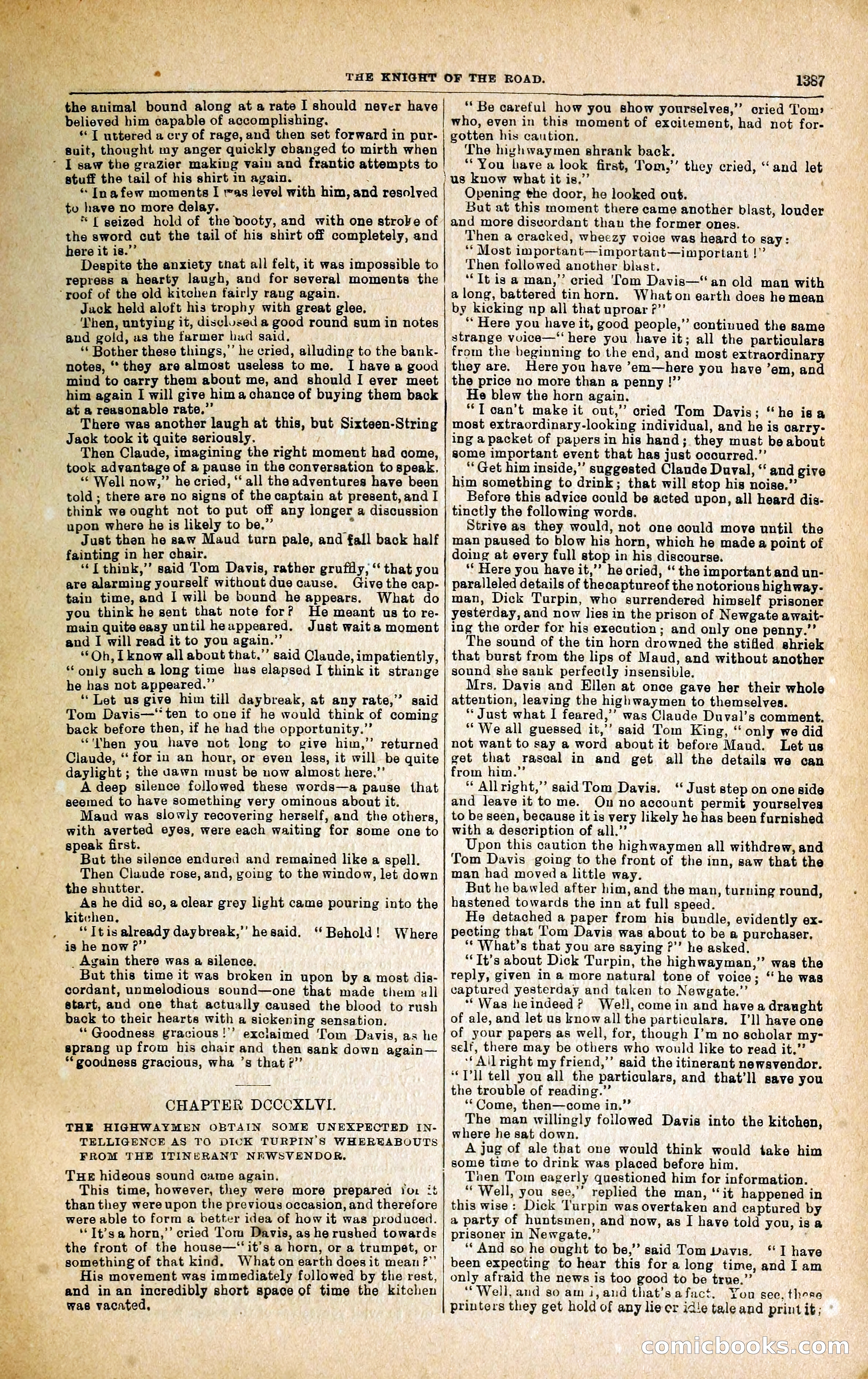 Black Bess; or, the Knight of the Road — page 15 of 395