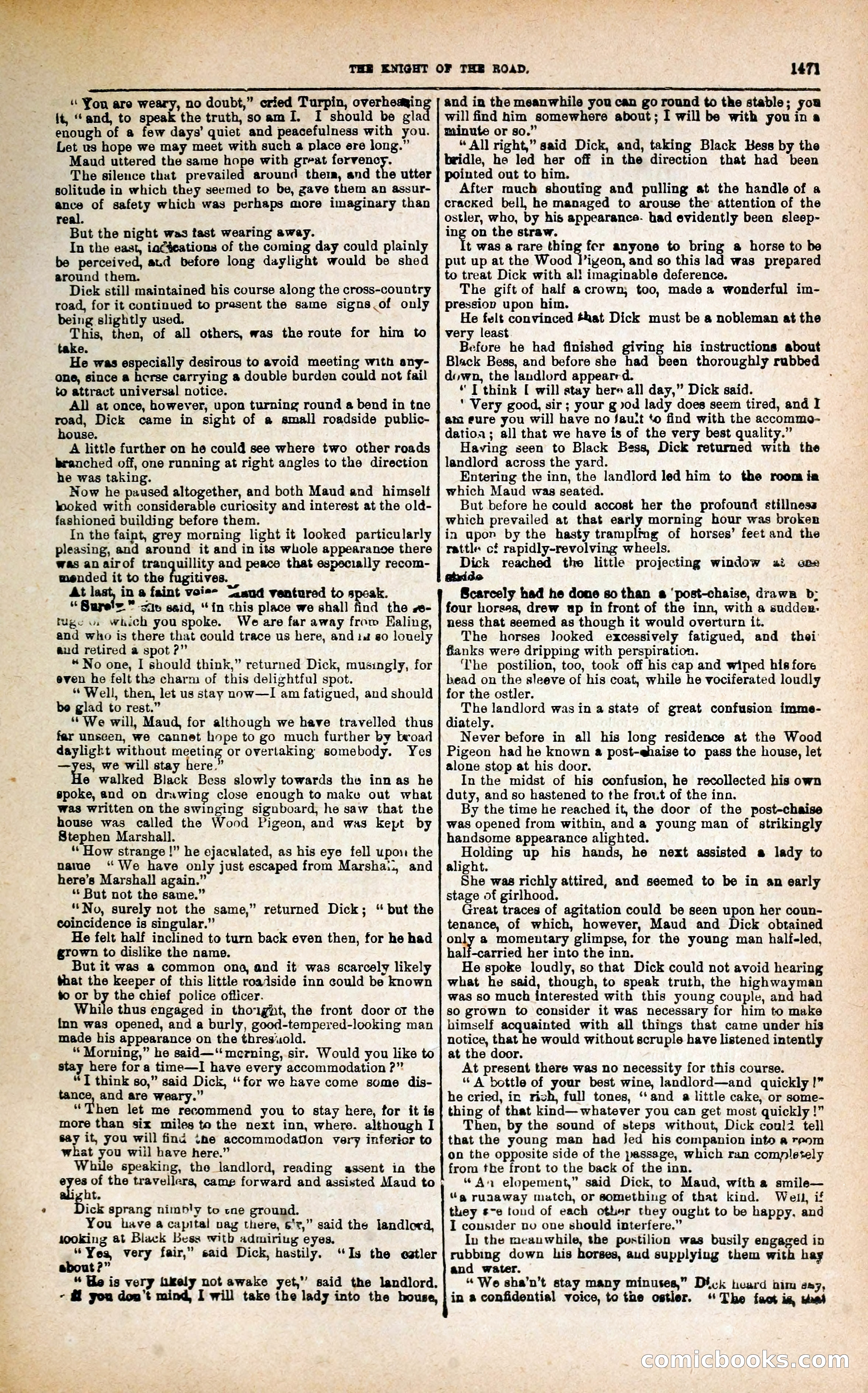 Black Bess; or, the Knight of the Road — page 99 of 395