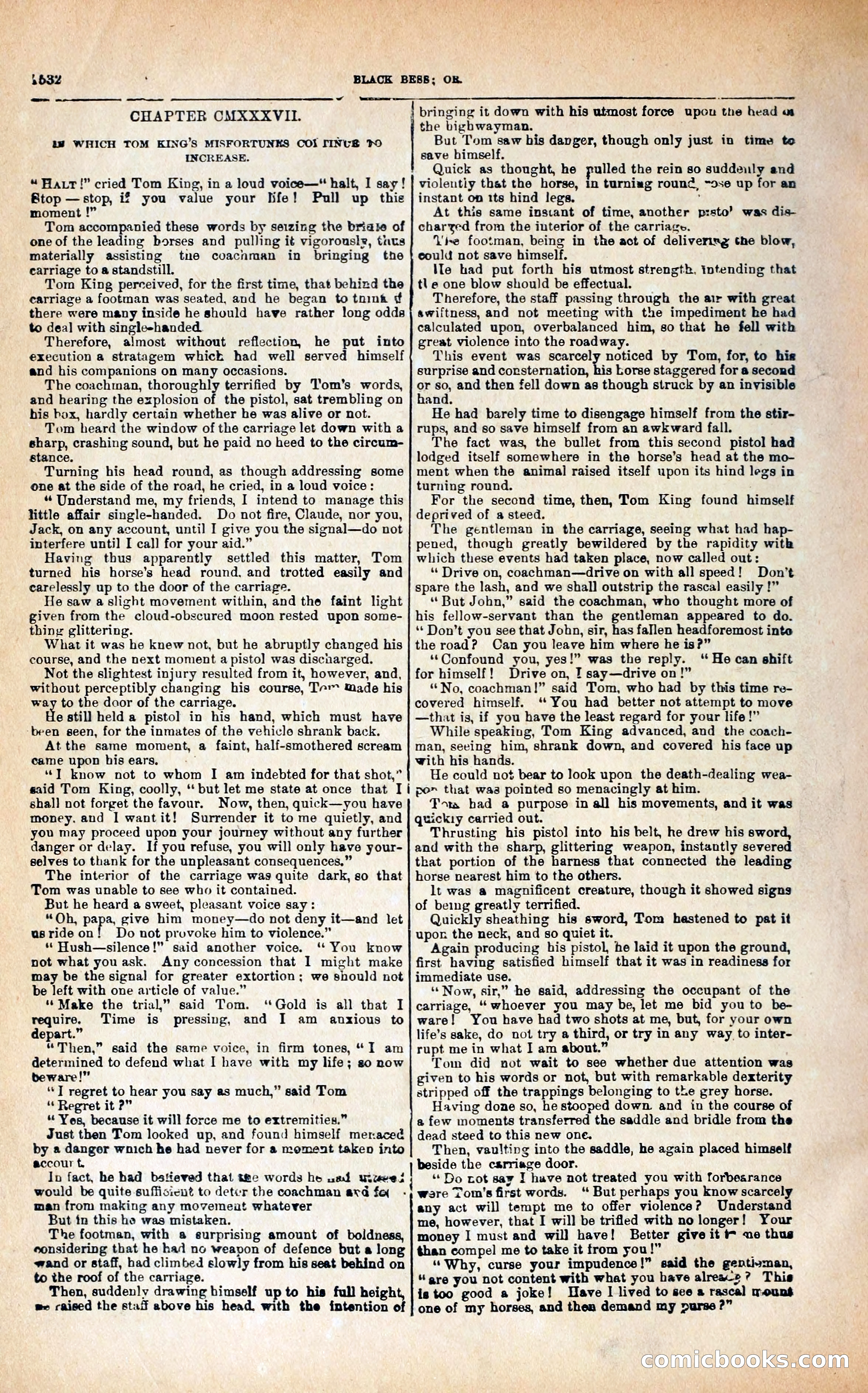 Black Bess; or, the Knight of the Road — page 160 of 395