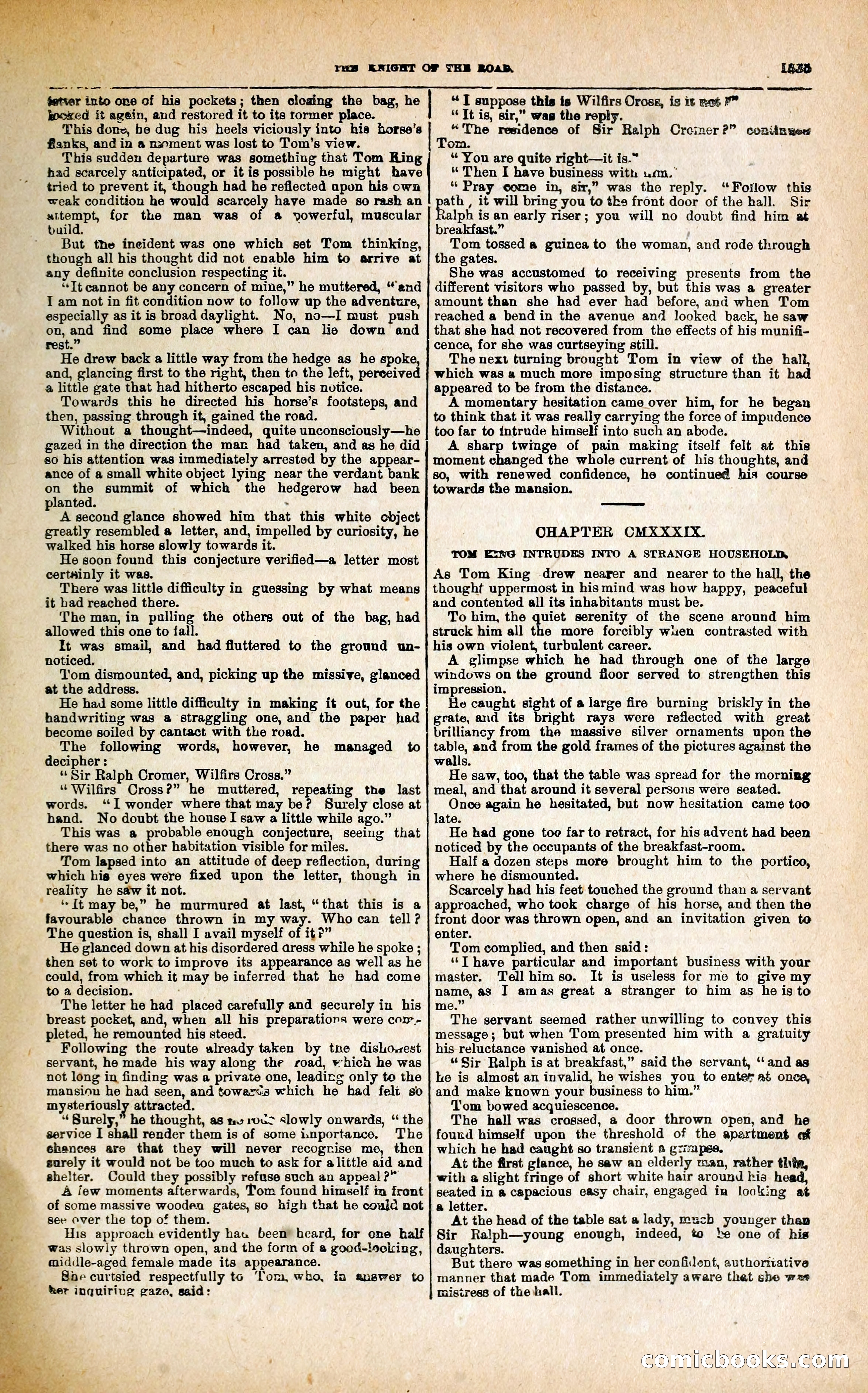 Black Bess; or, the Knight of the Road — page 163 of 395