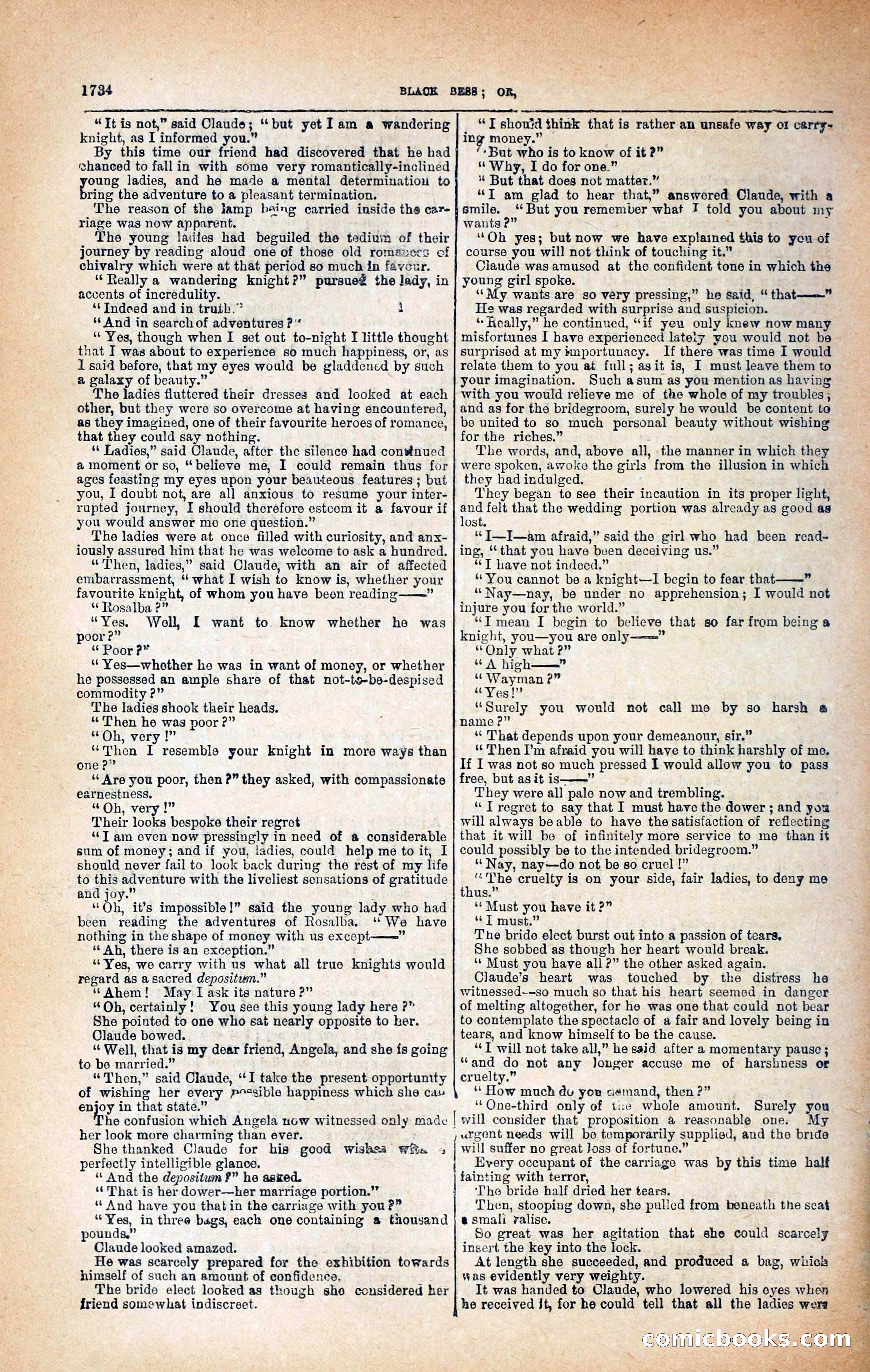 Black Bess; or, the Knight of the Road — page 362 of 395