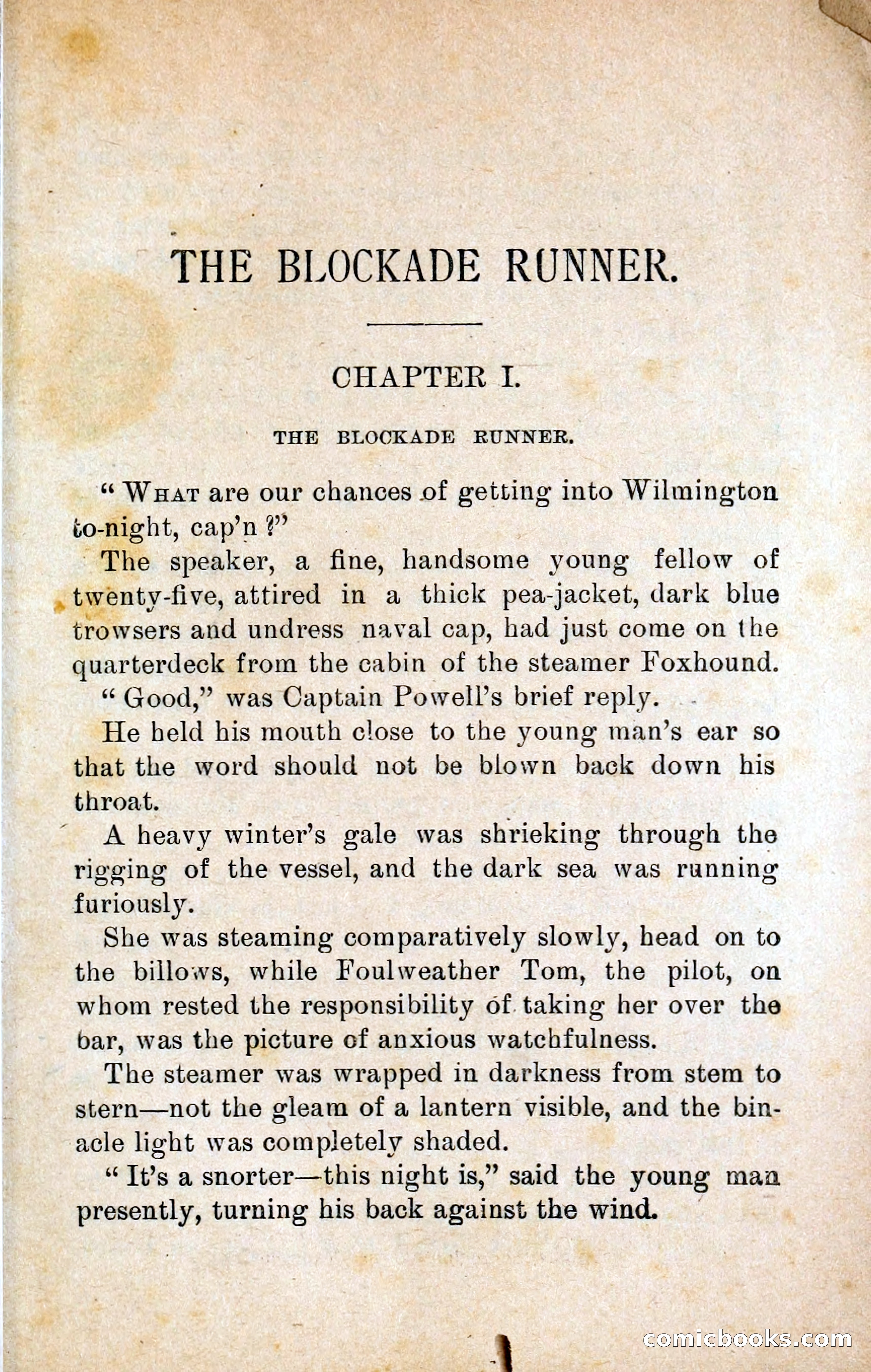 The Blockade Runner — page 6 of 263